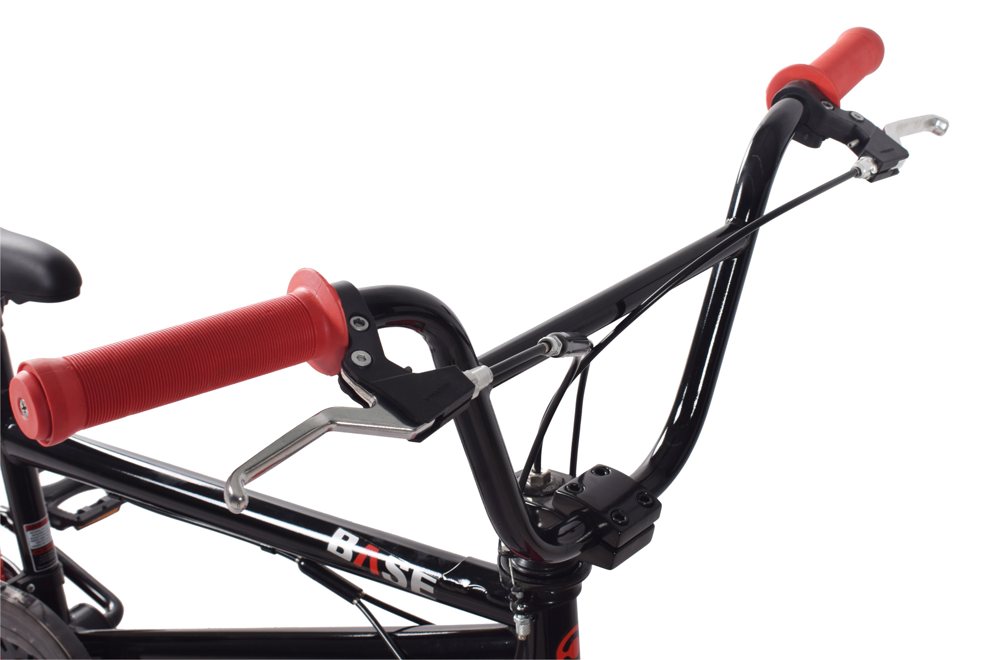 CHILLIZ BMX Freestyle 20 Zoll XB.01 schwarz-rot Kinder Erwachsene V-Brake 360&deg; Rotor – Bild 3