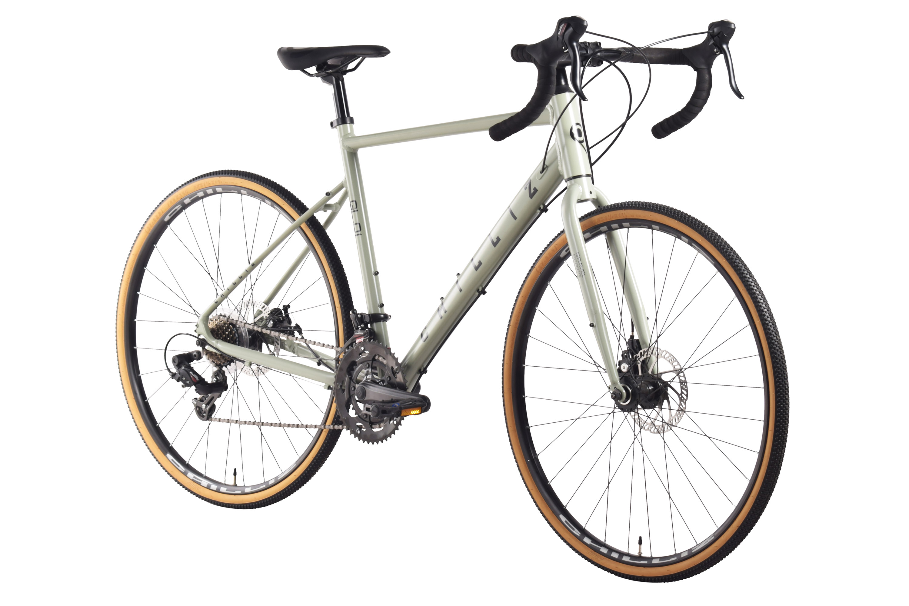 CHILLIZ Gravelbike 28 Zoll GL.01 grau Rahmenh&ouml;he 51 cm Damen Herren 14 G&auml;nge mech. Scheibenbremse – Bild 2