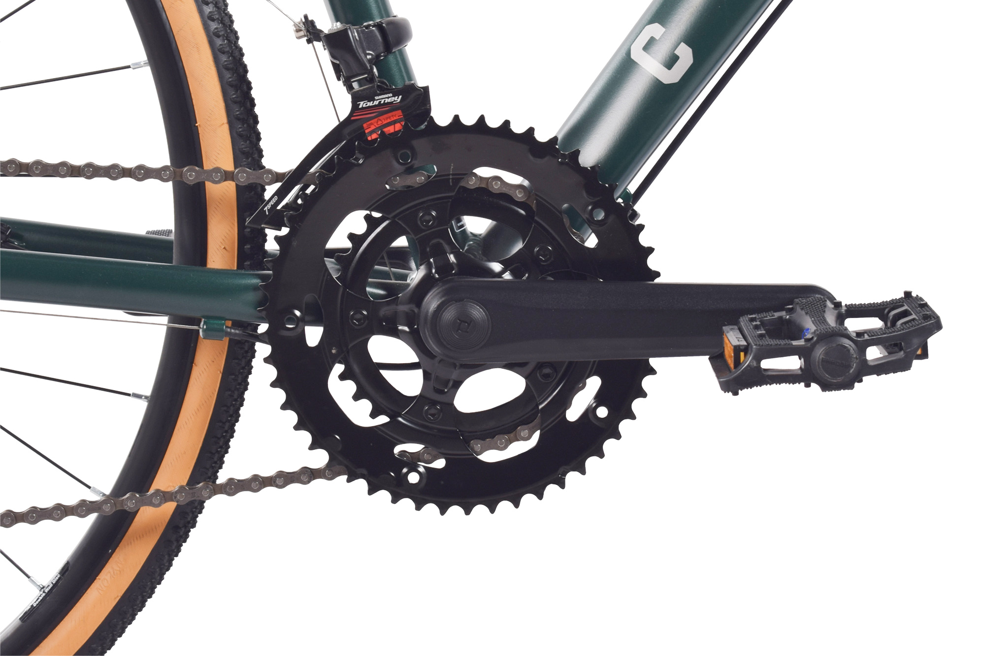 CHILLIZ Gravelbike 28 Zoll GL.01 gr&uuml;n Damen Herren 14 G&auml;nge mech. Scheibenbremse – Bild 4