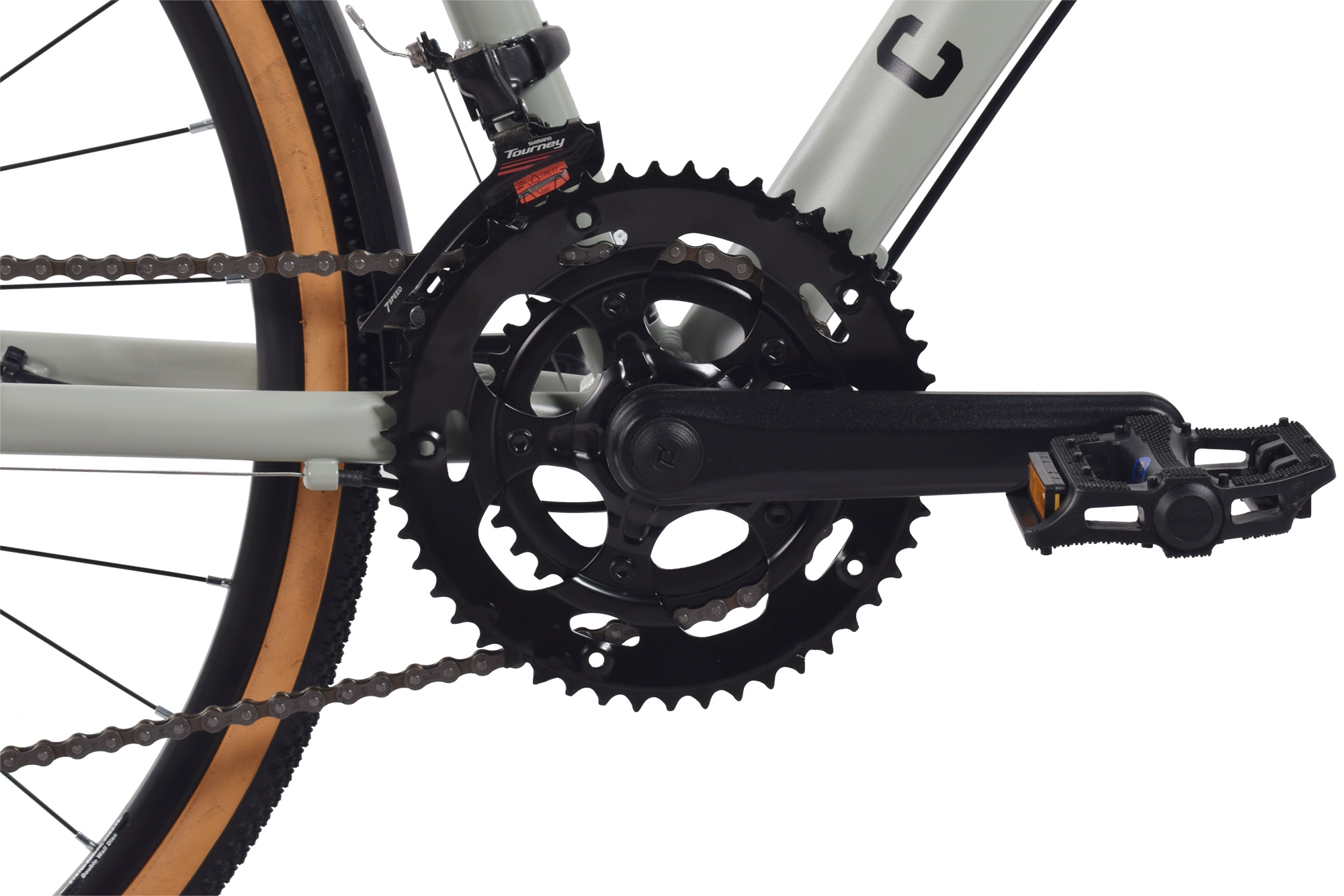 CHILLIZ Gravelbike 28 Zoll GL.02 grau Rahmenh&ouml;he 60 cm Damen Herren 14 G&auml;nge mech. Scheibenbremse – Bild 4