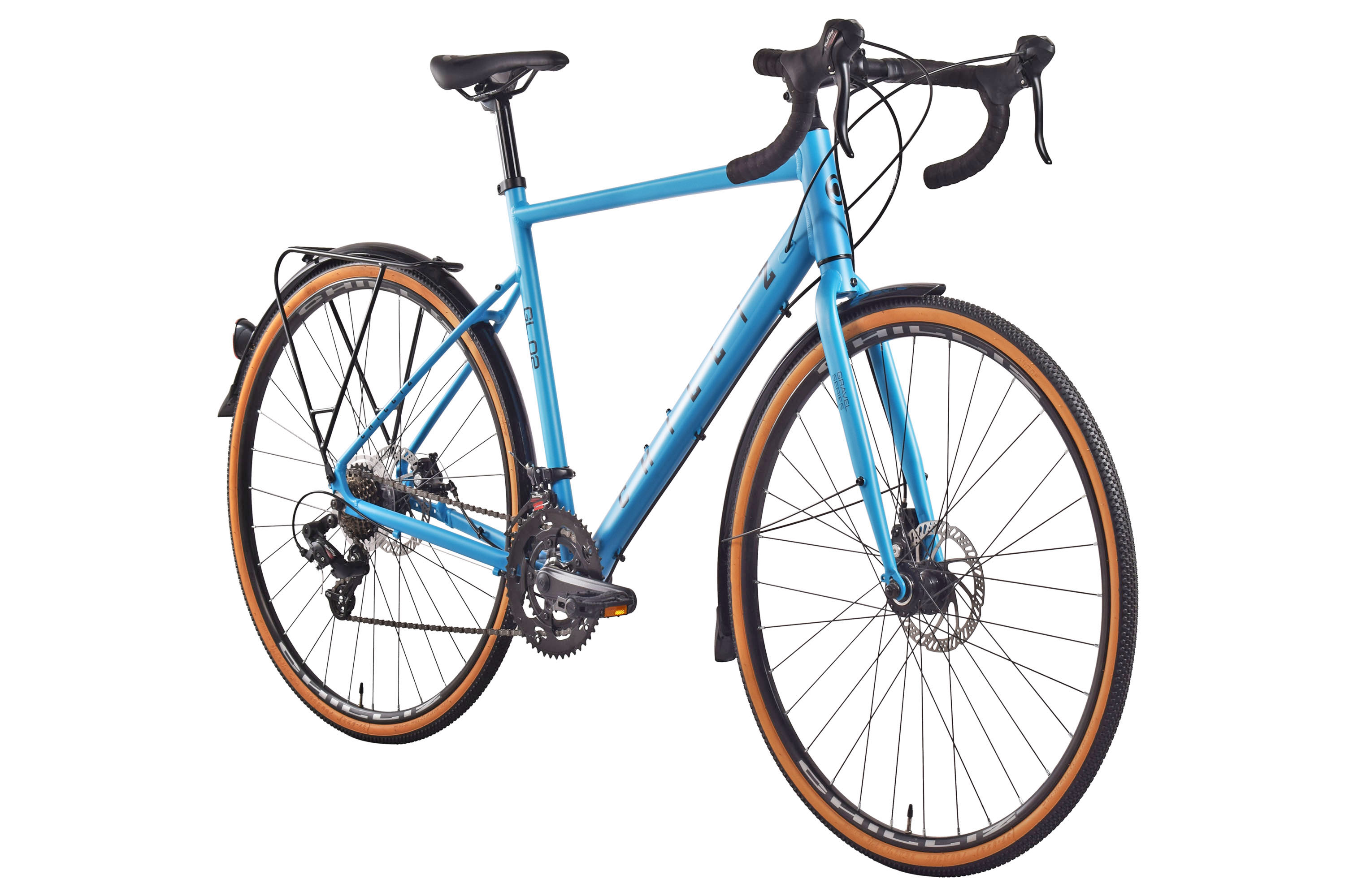CHILLIZ Gravelbike 28 Zoll GL.02 blau Rahmenh&ouml;he 57 cm 14 G&auml;nge mech. Scheibenbremse – Bild 2