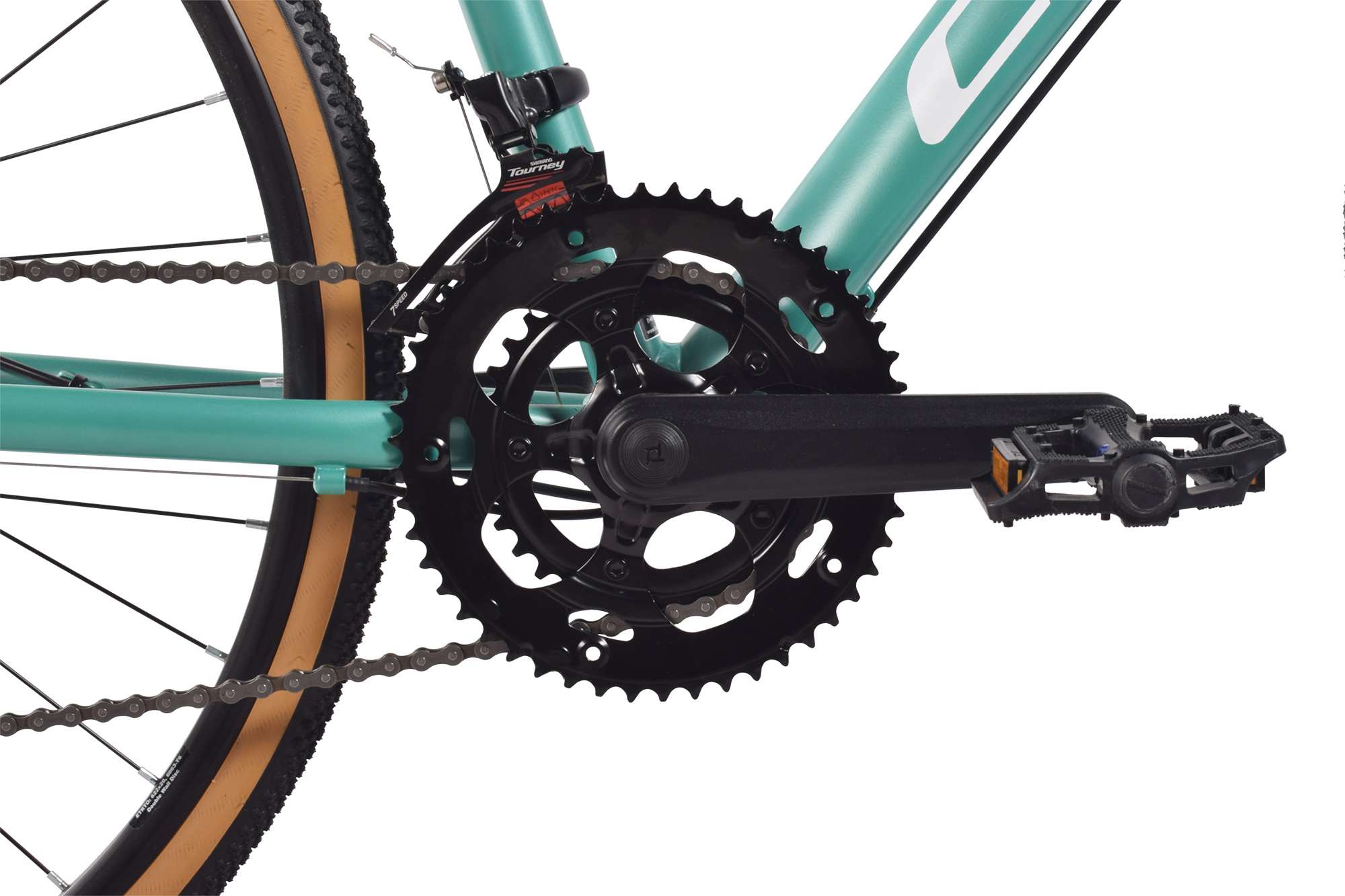 CHILLIZ Gravelbike 28 Zoll GL.03 t&uuml;rkis Rahmenh&ouml;he 53 cm Damen 14 G&auml;nge mech. Scheibenbremse – Bild 4