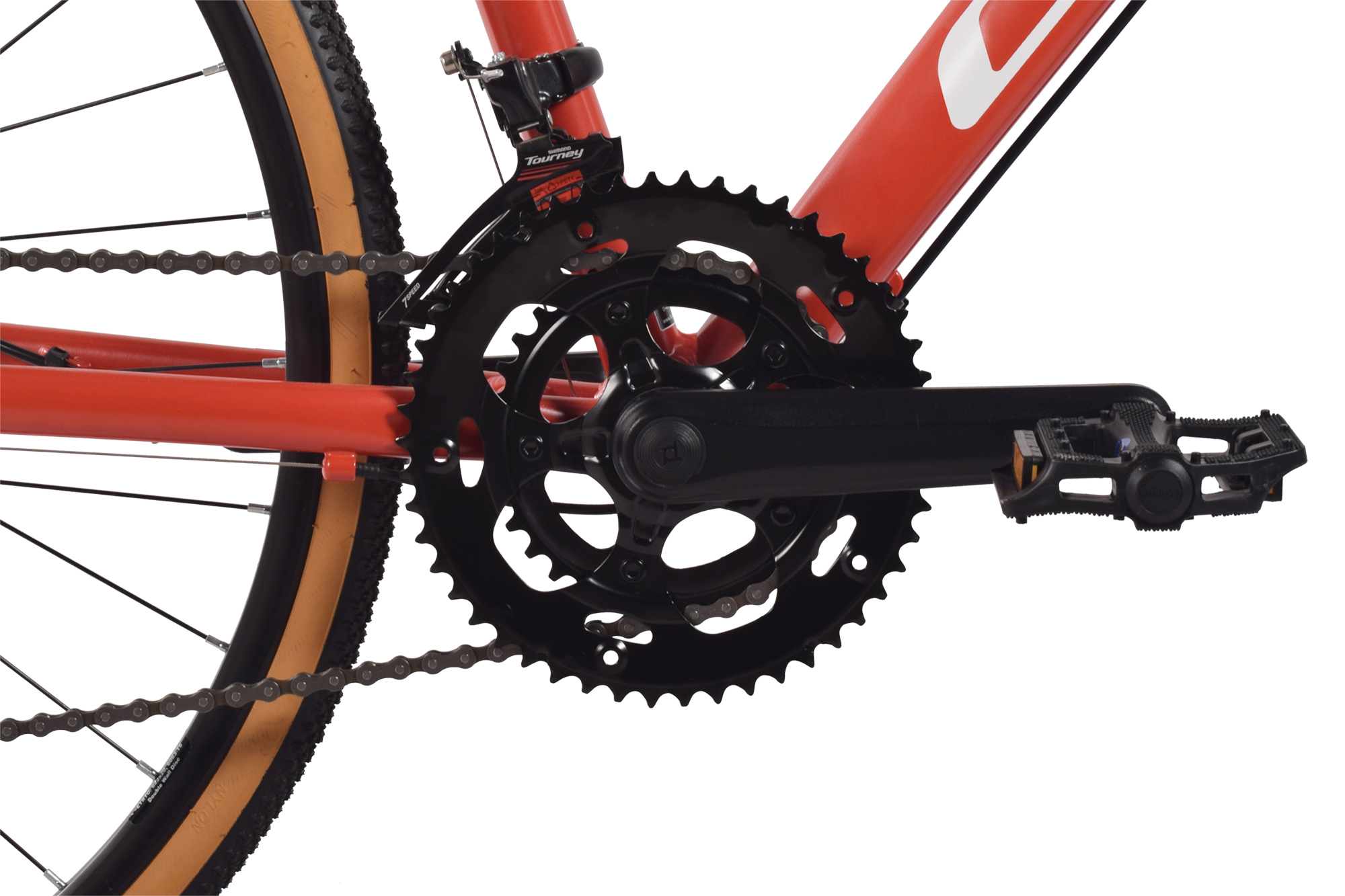 CHILLIZ Gravelbike 28 Zoll GL.03 rot Rahmenh&ouml;he 53 cm Damen 14 G&auml;nge mech. Scheibenbremse – Bild 4