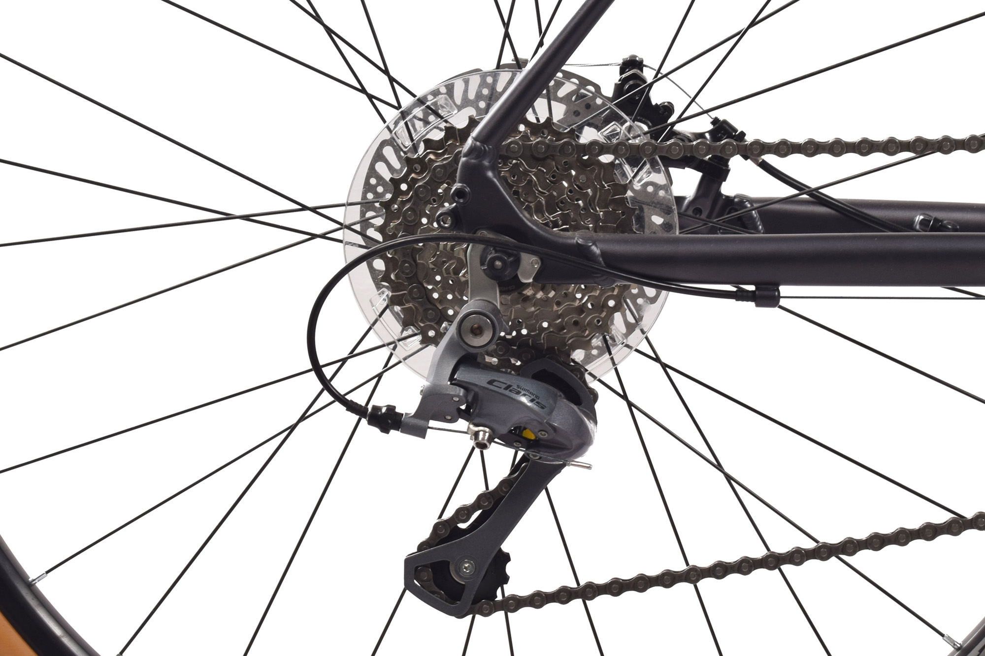 CHILLIZ Gravelbike 28 Zoll GL.05 grau Rahmenh&ouml;he 54 cm Damen Herren 16 G&auml;nge mech. Scheibenbremse – Bild 5