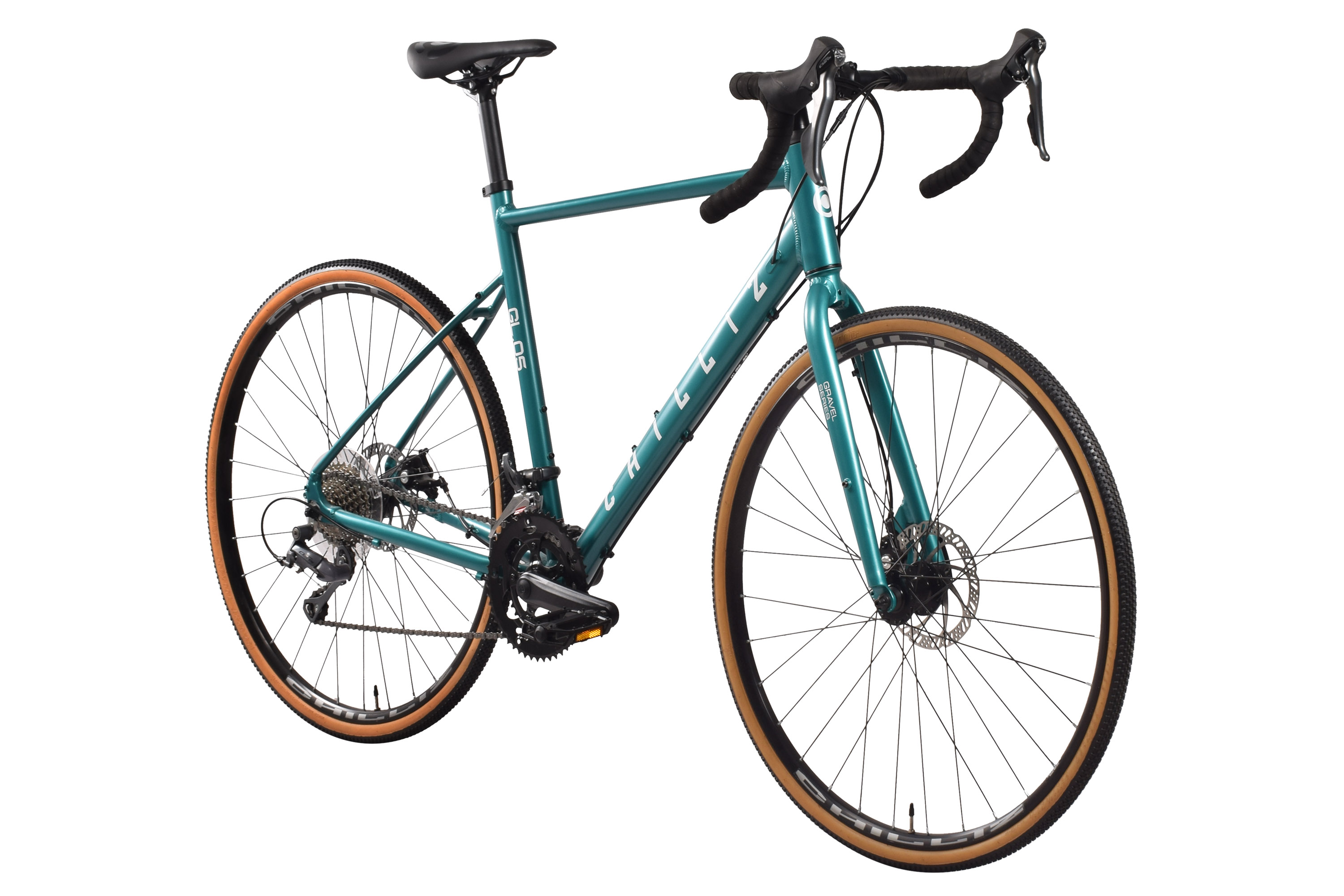 CHILLIZ Gravelbike 28 Zoll GL.05 gr&uuml;n Rahmenh&ouml;he 54 cm Damen Herren 16 G&auml;nge mech. Scheibenbremse – Bild 2