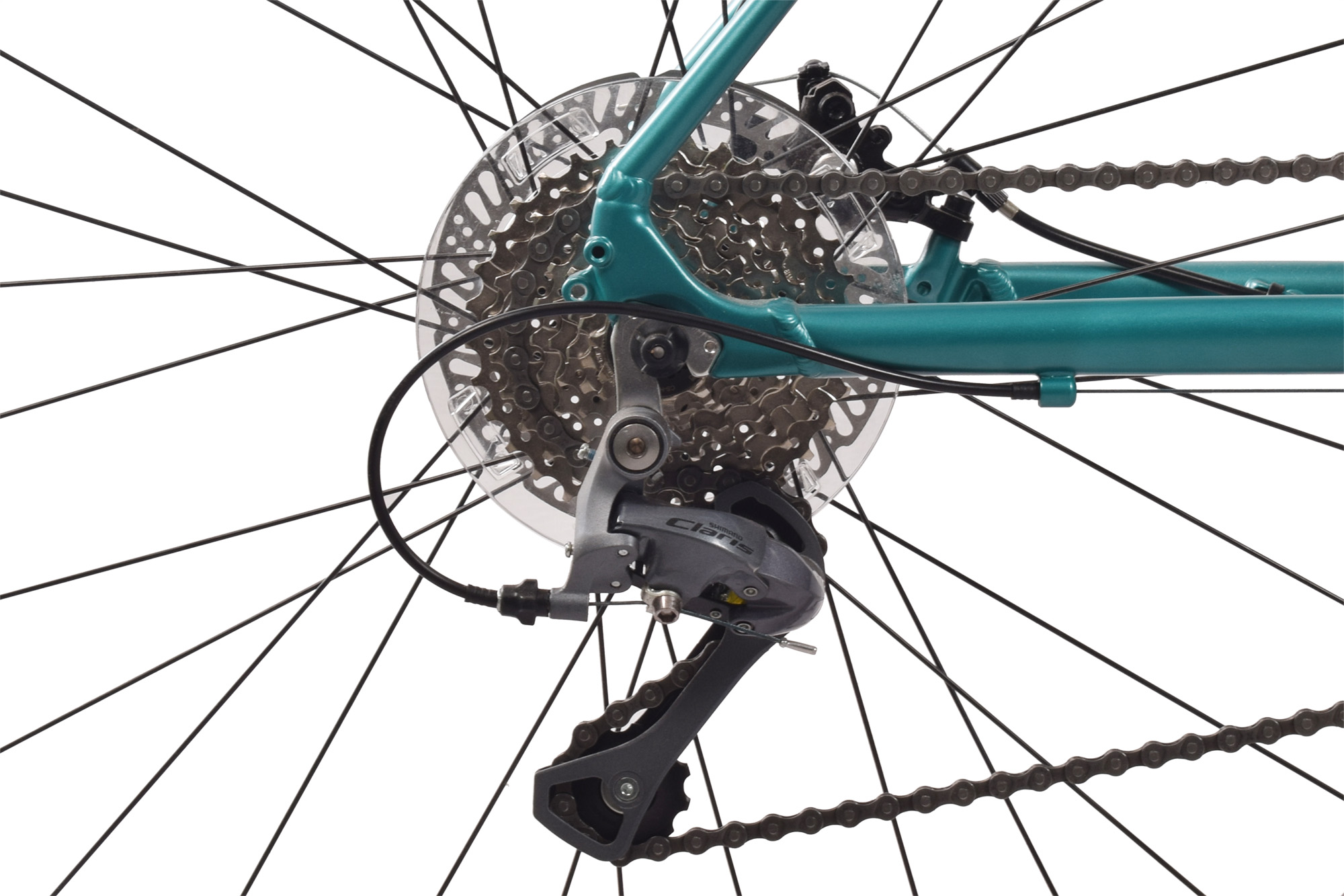 CHILLIZ Gravelbike 28 Zoll GL.05 gr&uuml;n Rahmenh&ouml;he 57 cm Damen Herren 16 G&auml;nge mech. Scheibenbremse – Bild 5