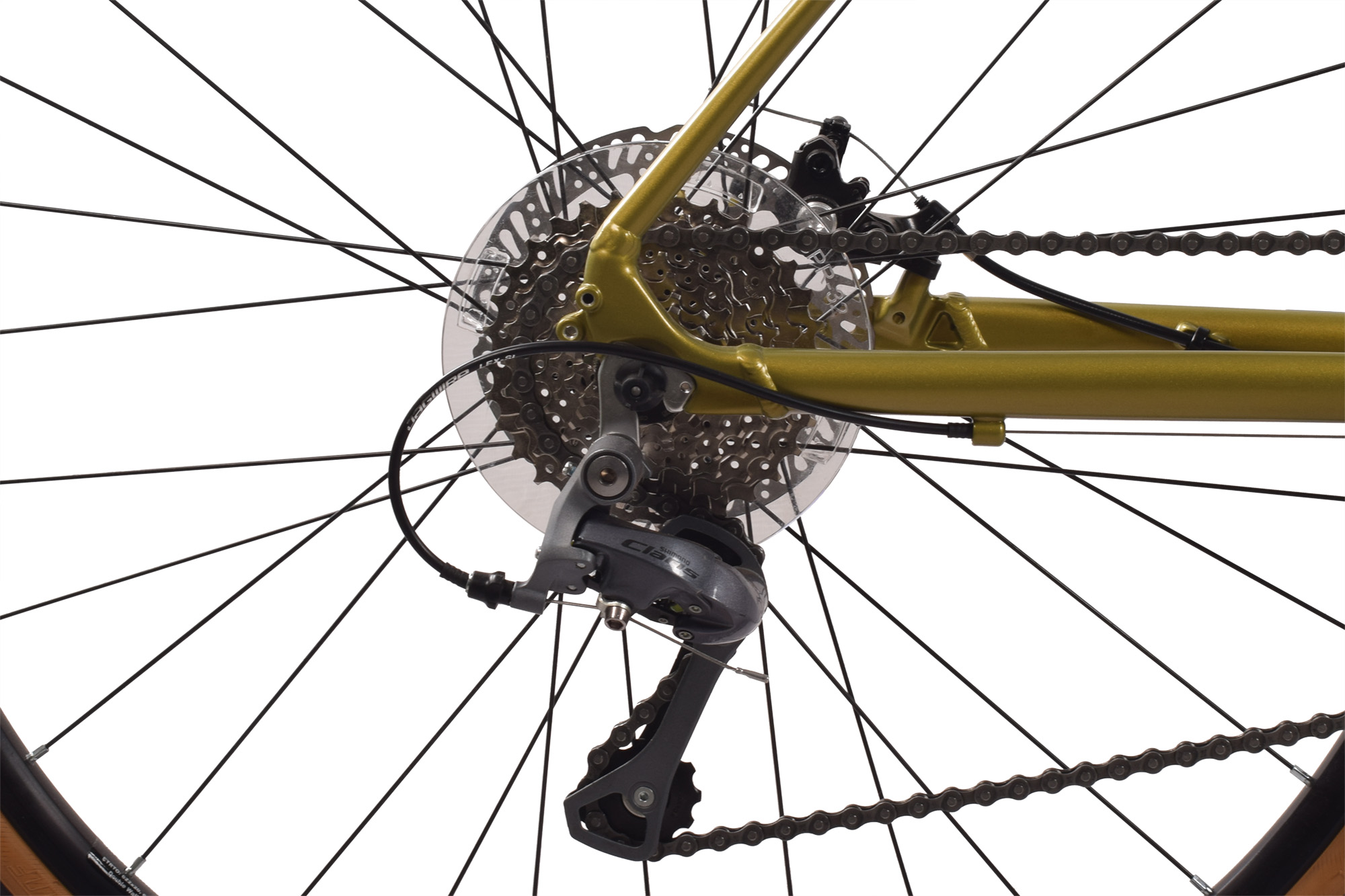 CHILLIZ Gravelbike 28 Zoll GL.07 gr&uuml;n Rahmenh&ouml;he 54 cm Damen Herren 16 G&auml;nge mech. Scheibenbremse – Bild 5