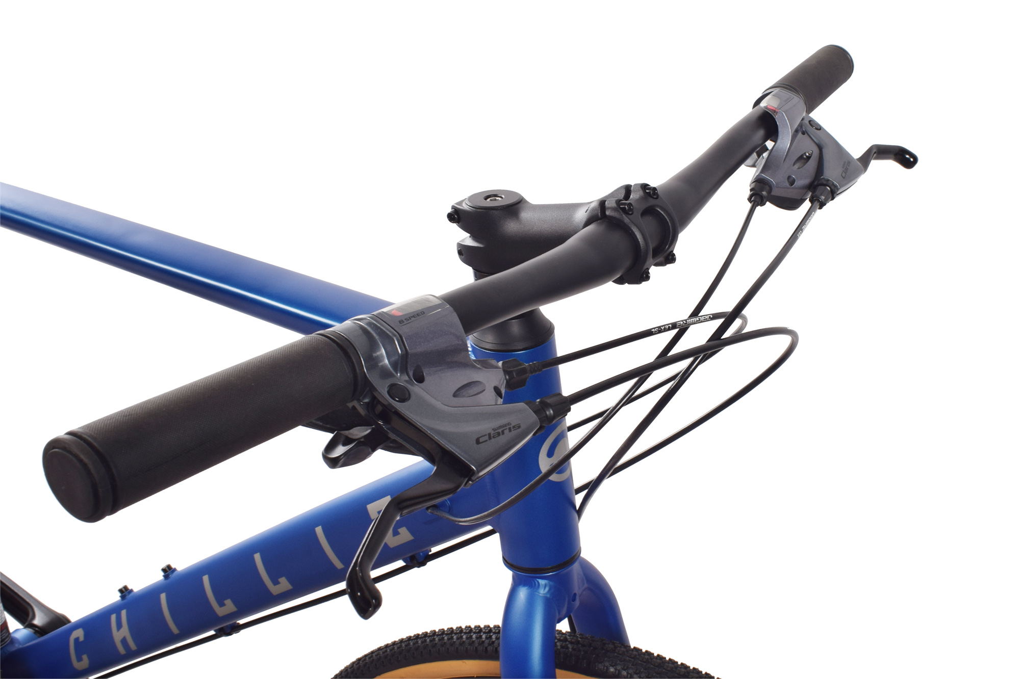CHILLIZ Gravelbike 28 Zoll GL.07 blau Rahmenh&ouml;he 57 cm Damen Herren 16 G&auml;nge mech. Scheibenbremse – Bild 3
