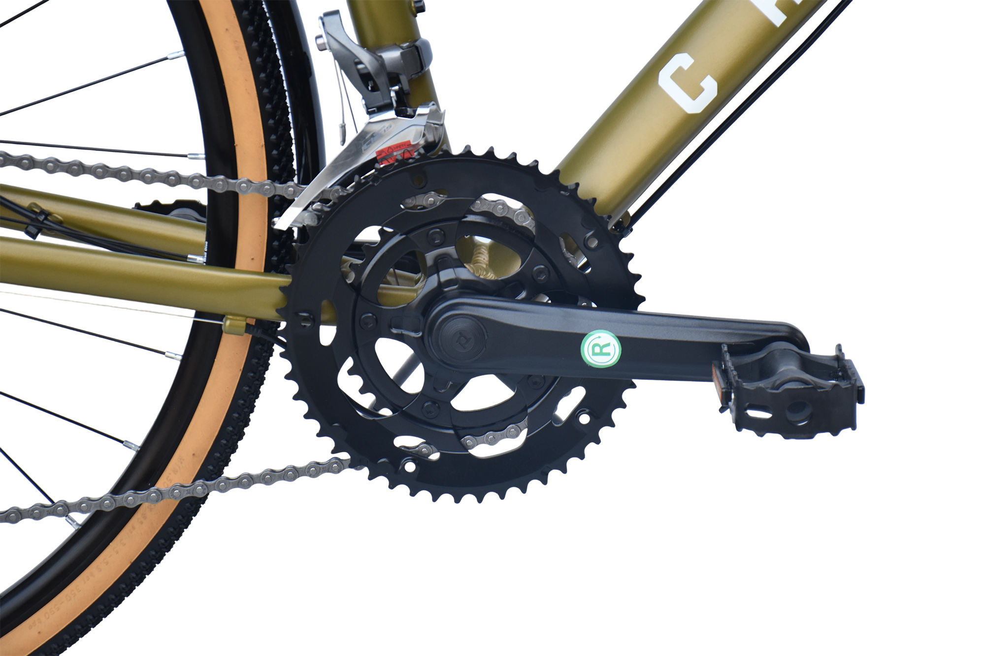 CHILLIZ Gravelbike 28 Zoll GL.09 gr&uuml;n 16 G&auml;nge mech. Scheibenbremse Schutzbleche – Bild 2