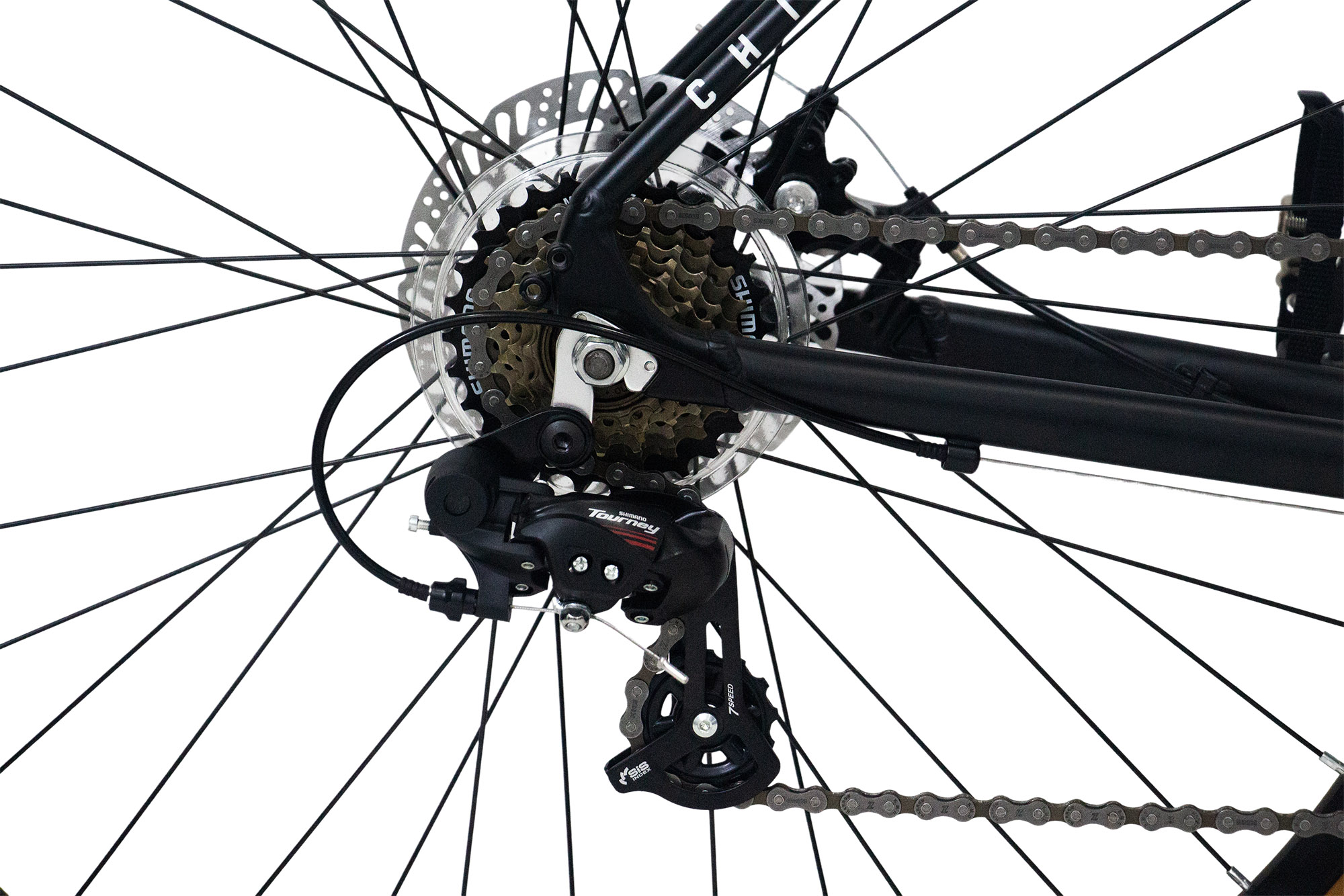 CHILLIZ Gravelbike 28 Zoll GL.01 schwarz-matt Rahmenh&ouml;he 57 cm 14 G&auml;nge mech. Scheibenbremse – Bild 4