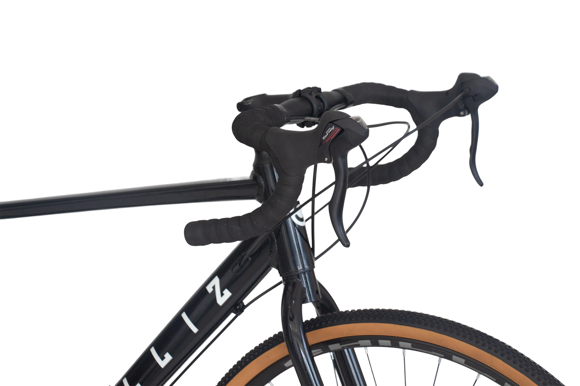 CHILLIZ Gravelbike 28 Zoll GL.01 schwarz-gl&auml;nzend Rahmenh&ouml;he 54 cm 14 G&auml;nge mech. Scheibenbremse – Bild 2