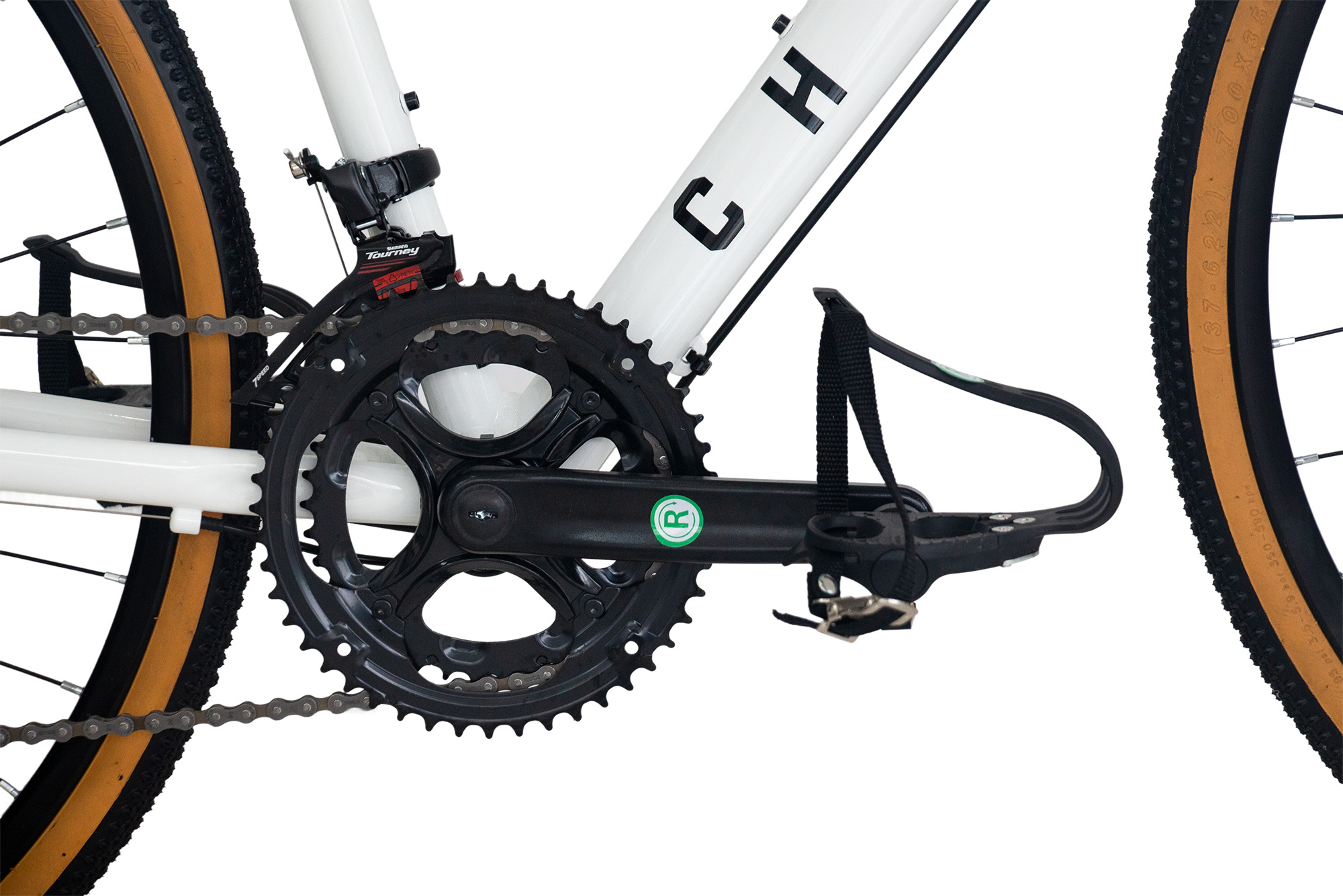 CHILLIZ Gravelbike 28 Zoll GL.01 wei&szlig;-gl&auml;nzend Rahmenh&ouml;he 51 cm 14 G&auml;nge mech. Scheibenbremse – Bild 4