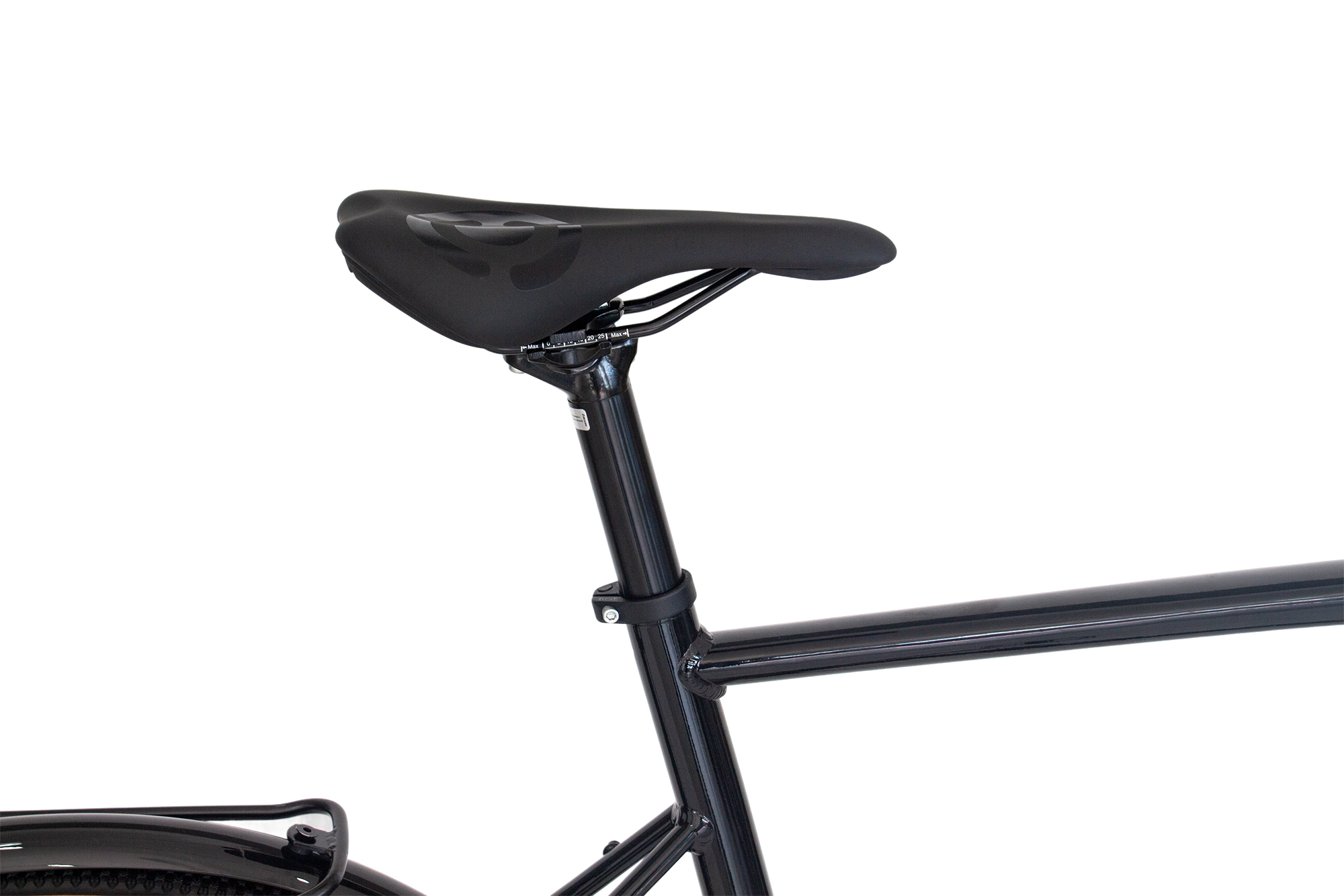 CHILLIZ Gravelbike 28 Zoll GL.08 schwarz-gl&auml;nzend 16 G&auml;nge mech. Scheibenbremse Schutzbleche – Bild 3