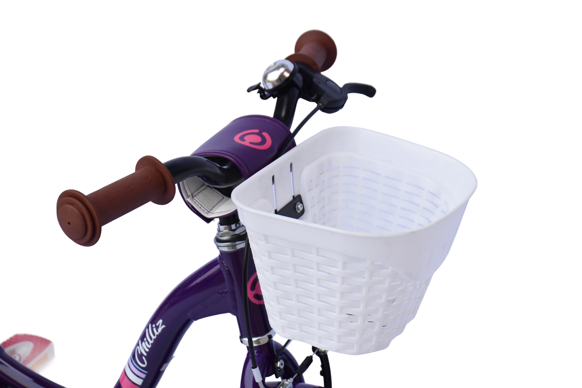 CHILLIZ Kinderrad 16 Zoll CHD.01 lila Rahmenhöhe 25,5 cm singlespeed V-Brake – Bild 3