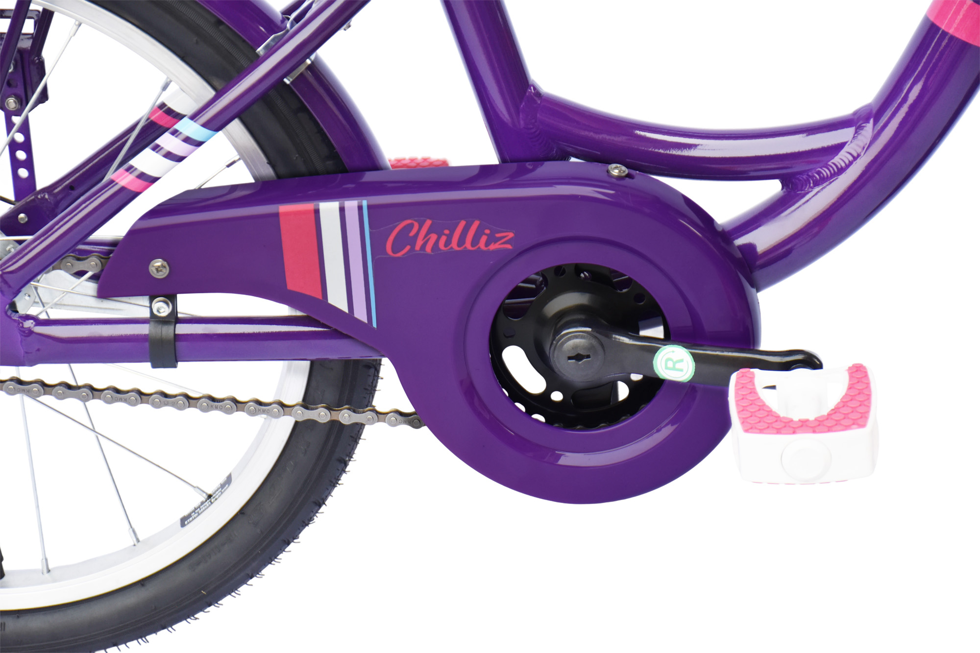 CHILLIZ Kinderrad 18 Zoll CHD.01 Rahmenhöhe 28 cm singlespeed V-Brake – Bild 4
