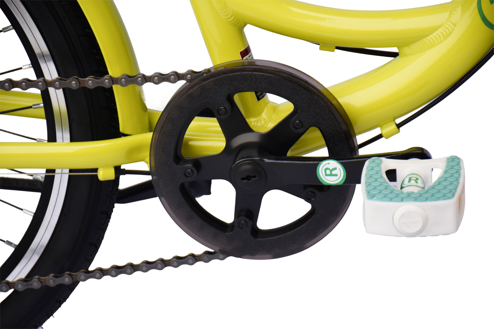 CHILLIZ Kinderrad 20 Zoll CHD.02 gr&uuml;n Rahmenh&ouml;he 33 cm 6 G&auml;nge V-Brake – Bild 4