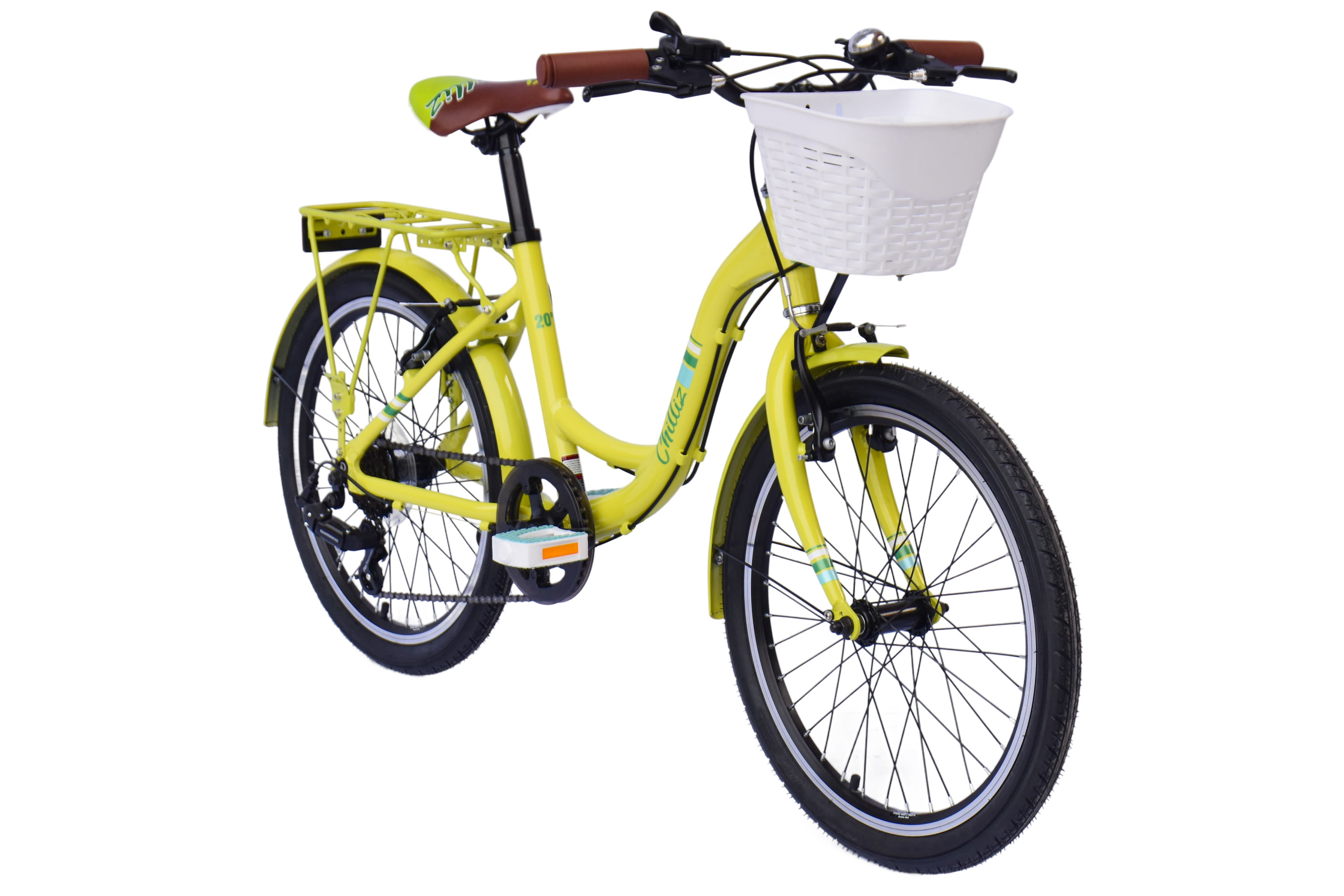 CHILLIZ Kinderrad 20 Zoll CHD.02 gr&uuml;n Rahmenh&ouml;he 33 cm 6 G&auml;nge V-Brake – Bild 2