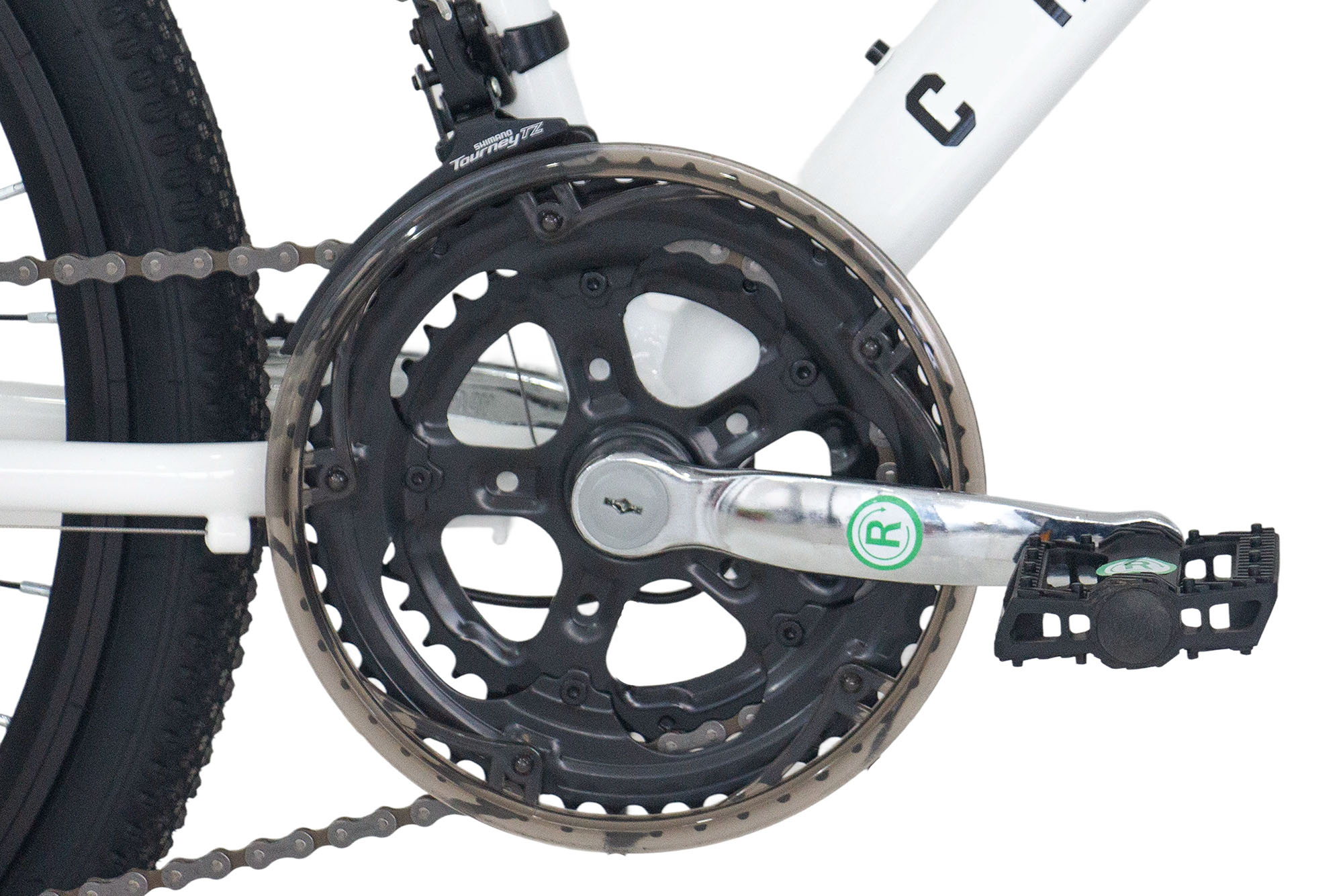 CHILLIZ Kinderrad Gravelbike 24 Zoll GL.10 wei&szlig;-gl&auml;nzend – Bild 2