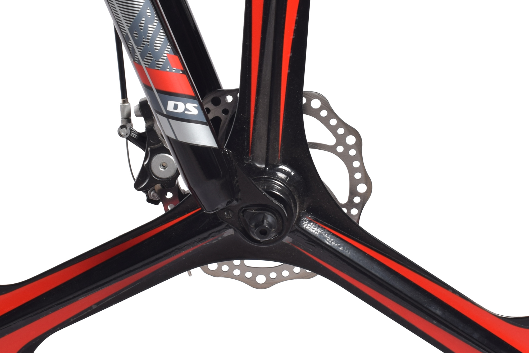 CHILLIZ Kinderfahrrad Fully 24 Zoll MAG.01 schwarz-rot Rahmenh&ouml;he 38 cm 18 G&auml;nge Mag wheel mech. Scheibenbremse – Bild 4