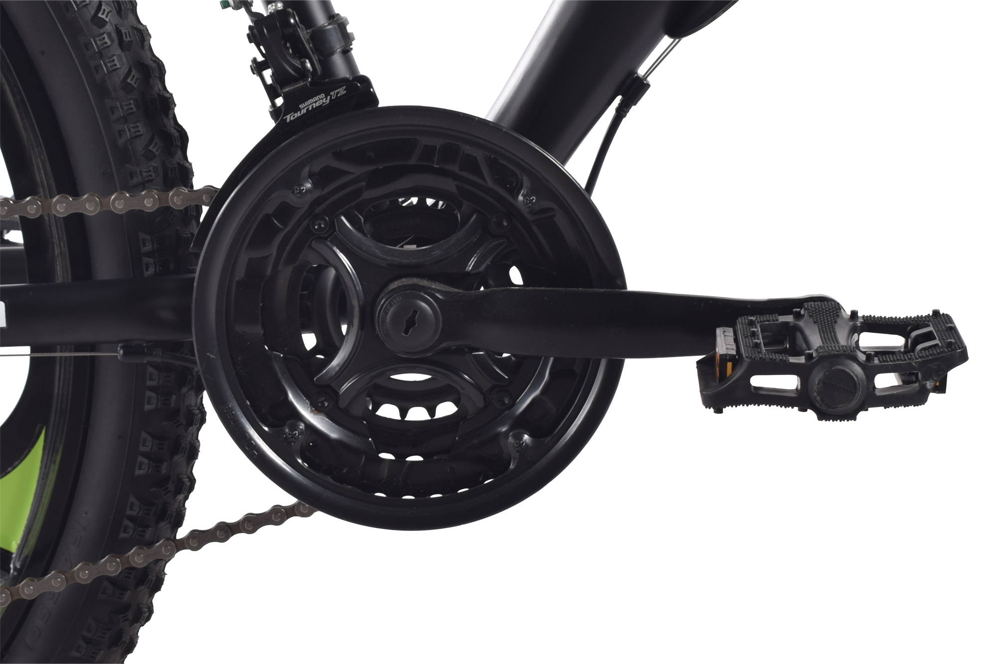 CHILLIZ Mountainbike Fully 26 Zoll MAG.01 schwarz-grün Rahmenhöhe 42 cm 21 Gänge Mag wheel mech. Scheibenbremse – Bild 4