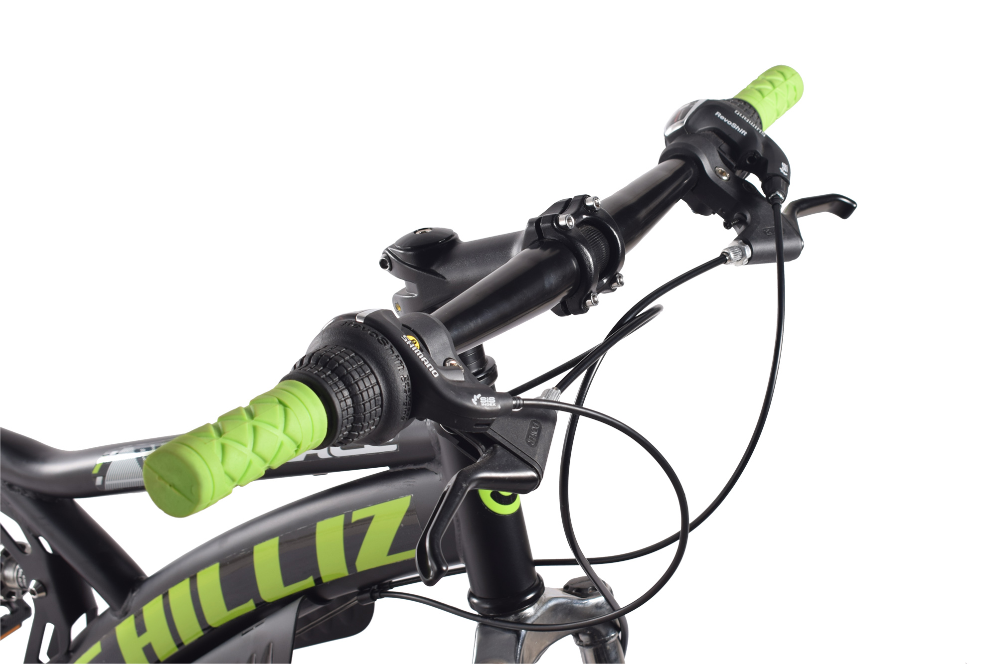 CHILLIZ Mountainbike Fully 26 Zoll MAG.01 schwarz-grün Rahmenhöhe 42 cm 21 Gänge Mag wheel mech. Scheibenbremse – Bild 3
