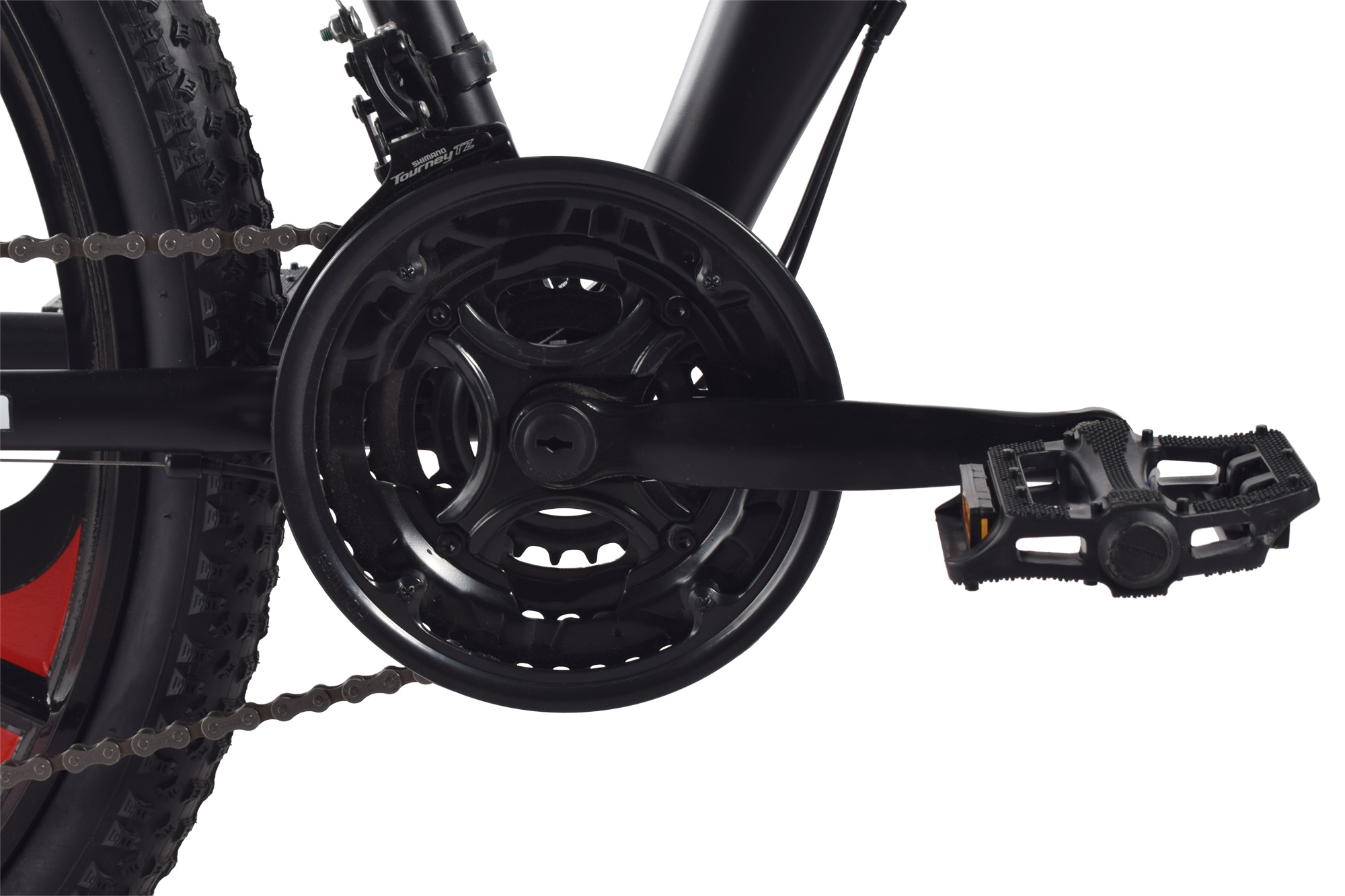 CHILLIZ Mountainbike Fully 27,5 Zoll MAG.01 schwarz-rot Rahmenh&ouml;he 46 cm 21 G&auml;nge Mag wheel mech. Scheibenbremse – Bild 4