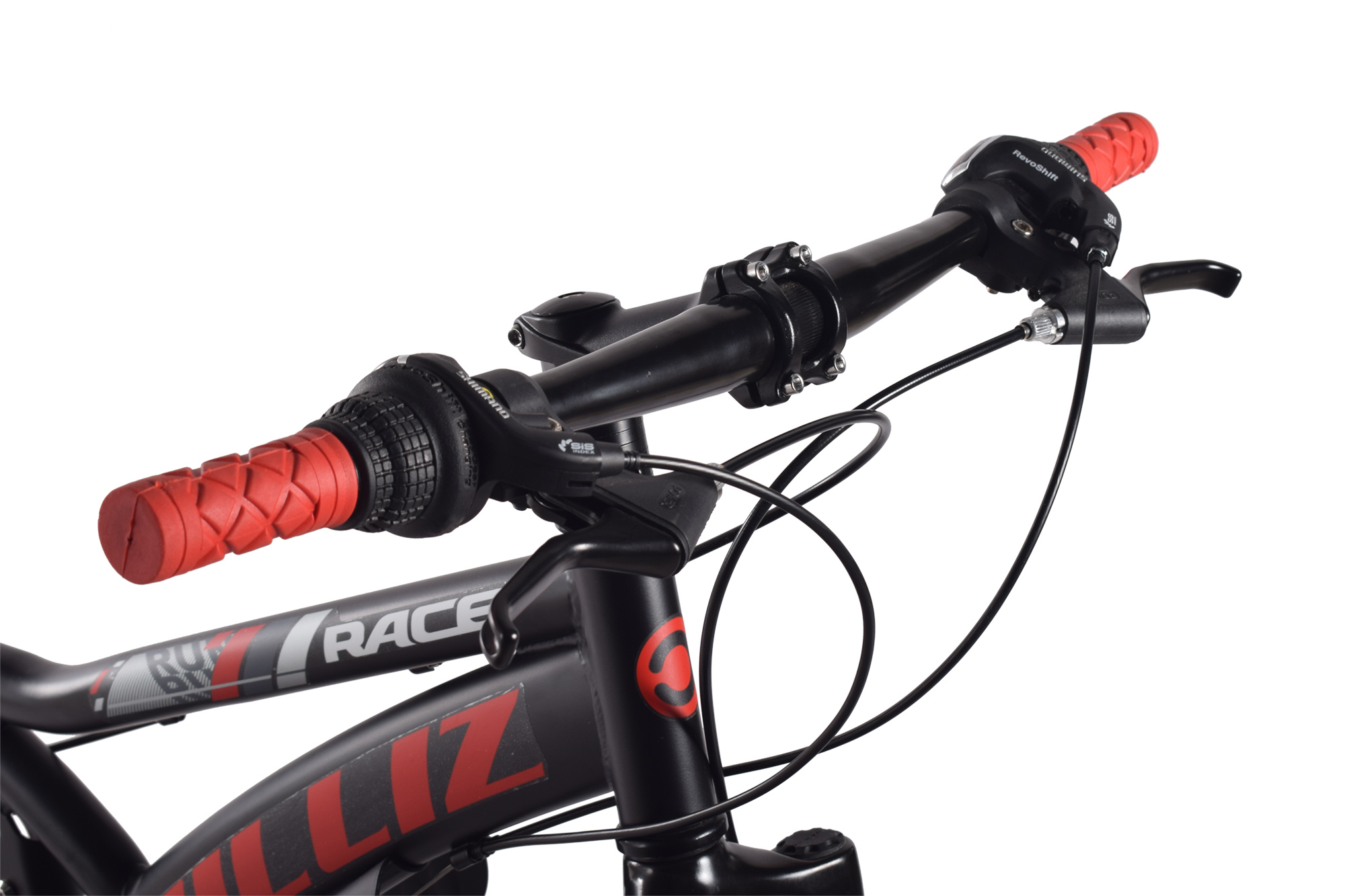 CHILLIZ Mountainbike Fully 27,5 Zoll MAG.01 schwarz-rot Rahmenh&ouml;he 46 cm 21 G&auml;nge Mag wheel mech. Scheibenbremse – Bild 3