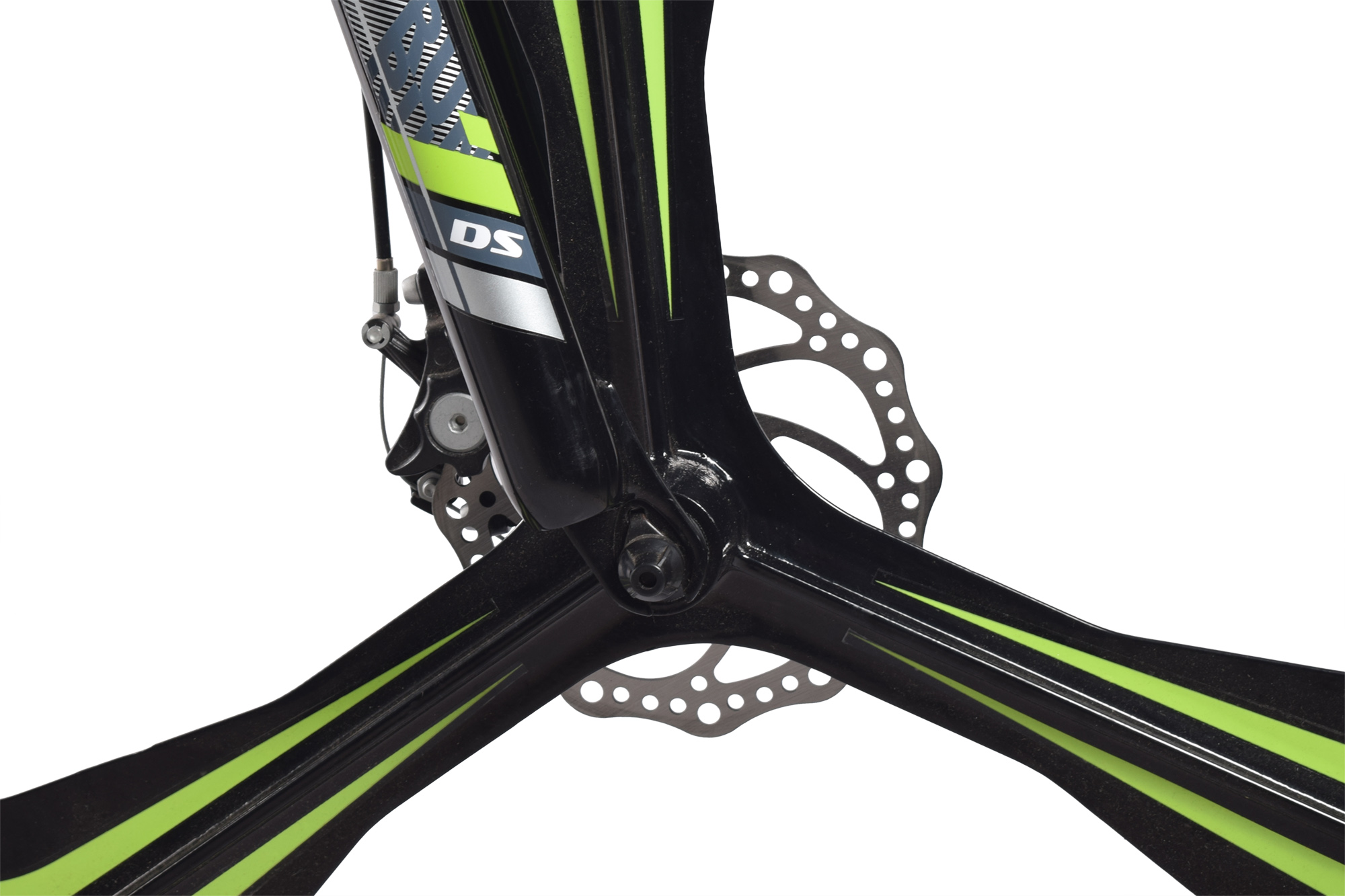 CHILLIZ Mountainbike Fully 27,5 Zoll MAG.01 schwarz-gr&uuml;n Rahmenh&ouml;he 46 cm 21 G&auml;nge Mag wheel mech. Scheibenbremse – Bild 5