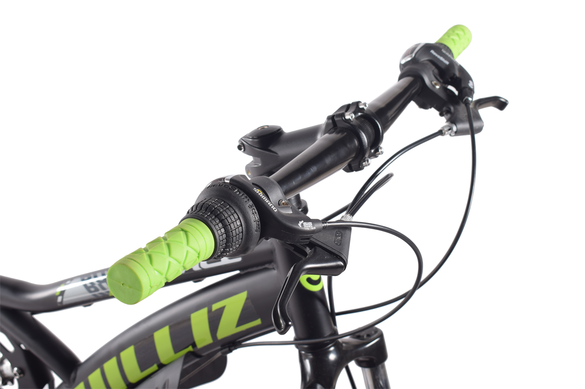 CHILLIZ Mountainbike Fully 27,5 Zoll MAG.01 schwarz-gr&uuml;n Rahmenh&ouml;he 46 cm 21 G&auml;nge Mag wheel mech. Scheibenbremse – Bild 3