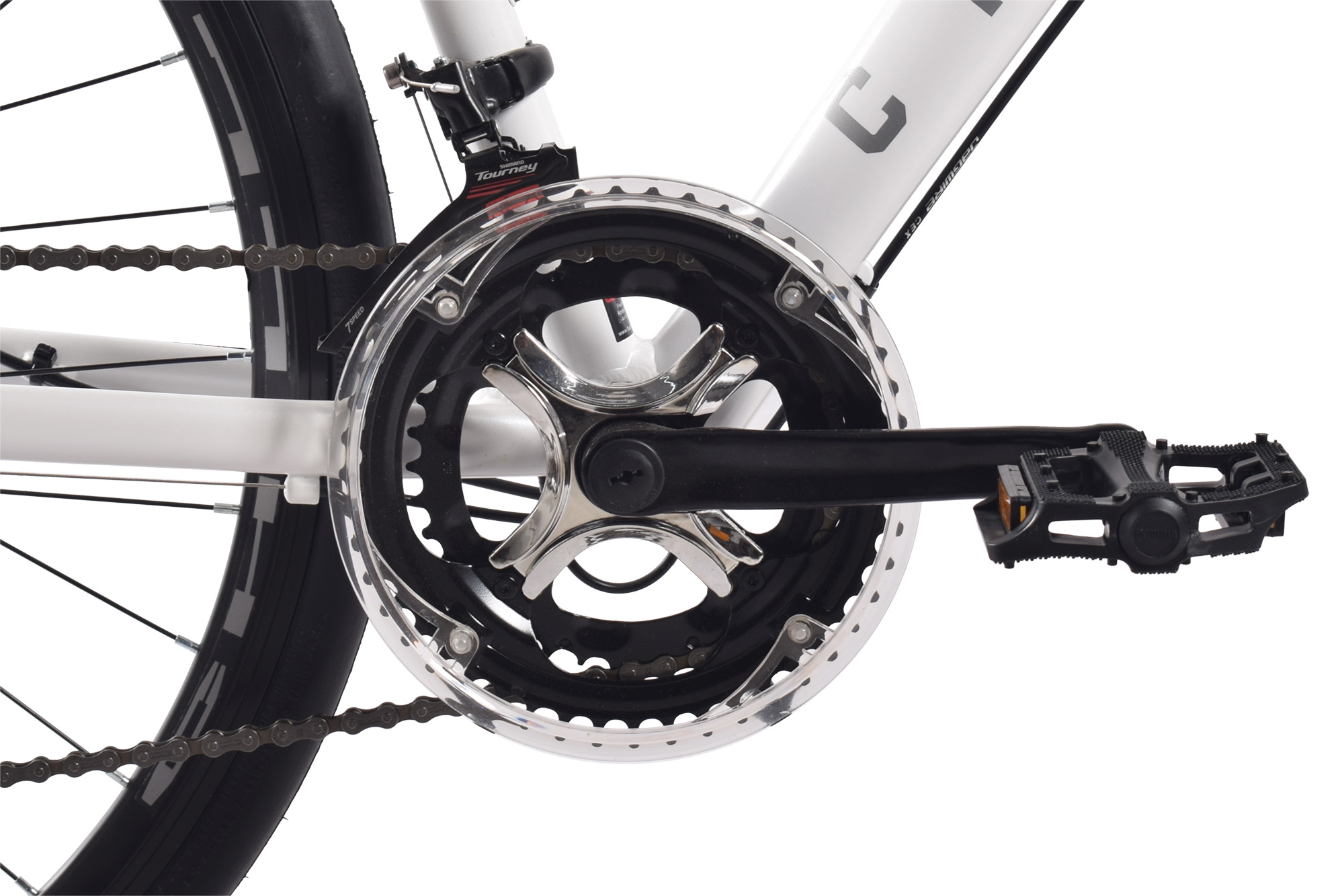 CHILLIZ Rennrad 28 Zoll RDB1.0 wei&szlig; Rahmenh&ouml;he 57 cm Damen Herren 14 G&auml;nge – Bild 4