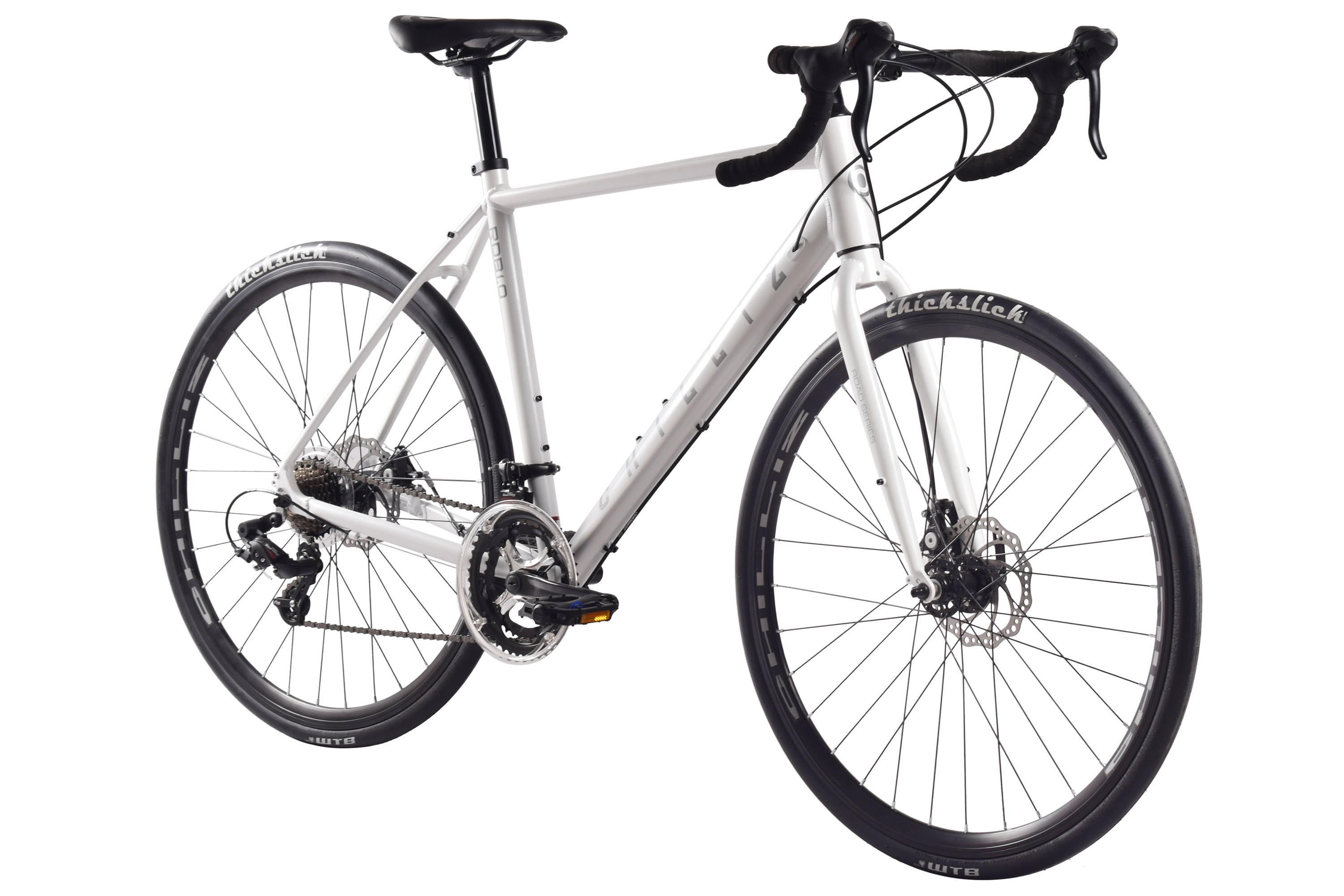 CHILLIZ Rennrad 28 Zoll RDB1.0 wei&szlig; Rahmenh&ouml;he 57 cm Damen Herren 14 G&auml;nge – Bild 2