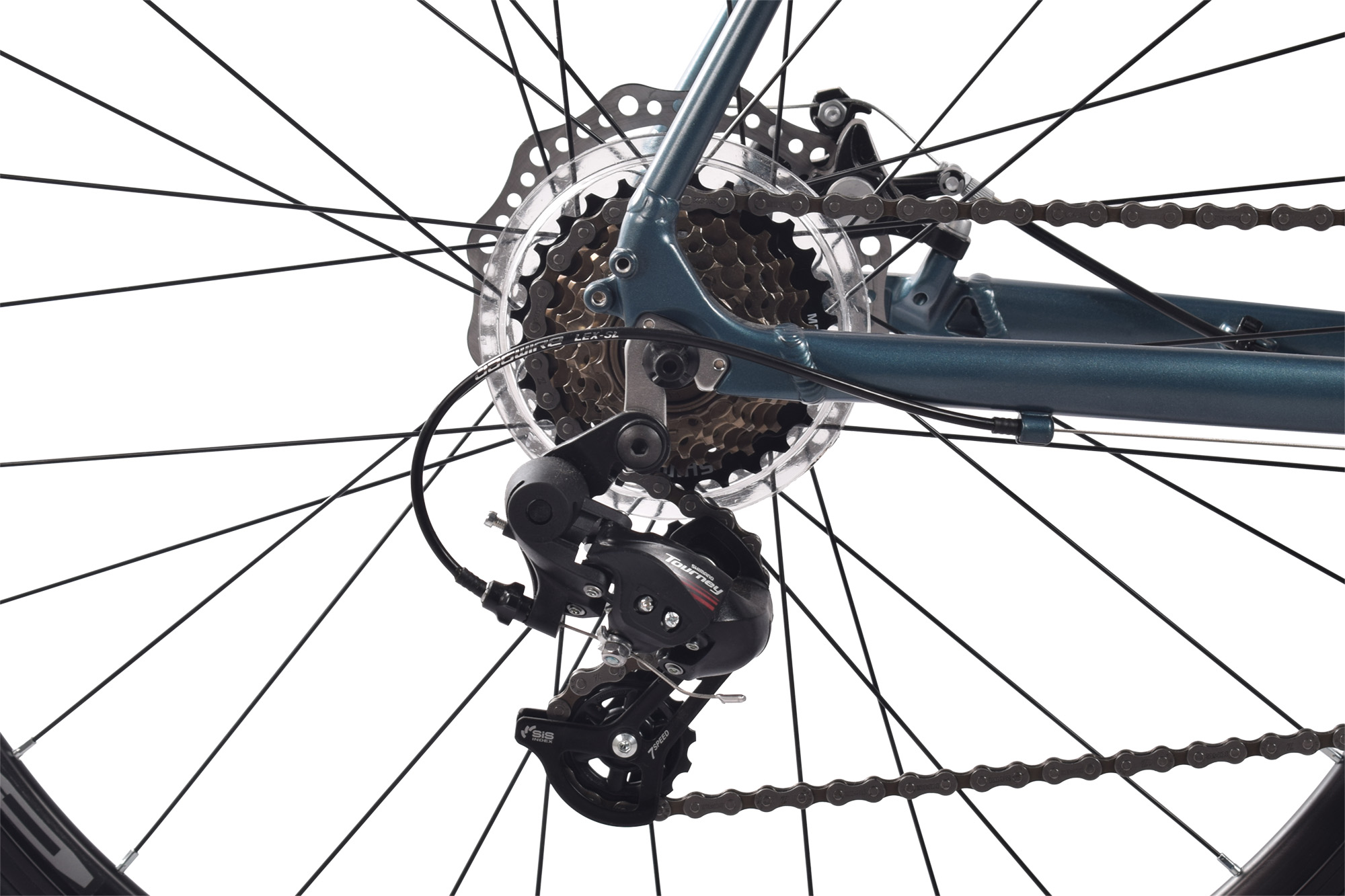 CHILLIZ Rennrad 28 Zoll RDB1.0 grau Rahmenh&ouml;he 60 cm Damen Herren 14 G&auml;nge – Bild 5