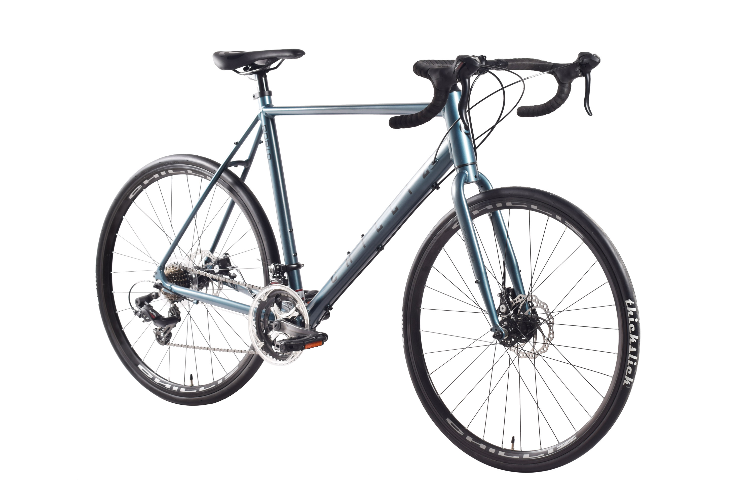 CHILLIZ Rennrad 28 Zoll RDB1.0 grau Rahmenh&ouml;he 60 cm Damen Herren 14 G&auml;nge – Bild 2