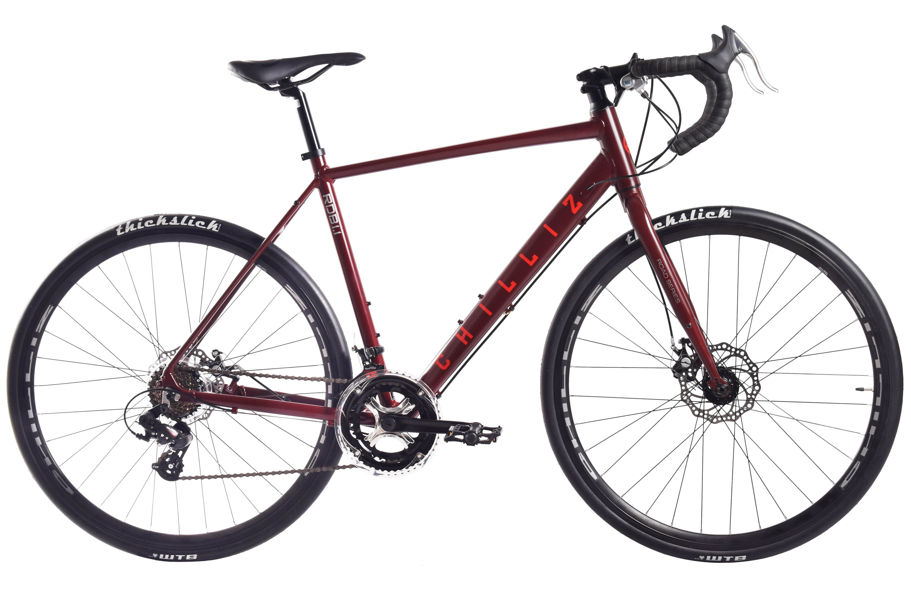 CHILLIZ Rennrad 28 Zoll RDB1.1 rot Damen Herren 14 G&auml;nge – Bild 1