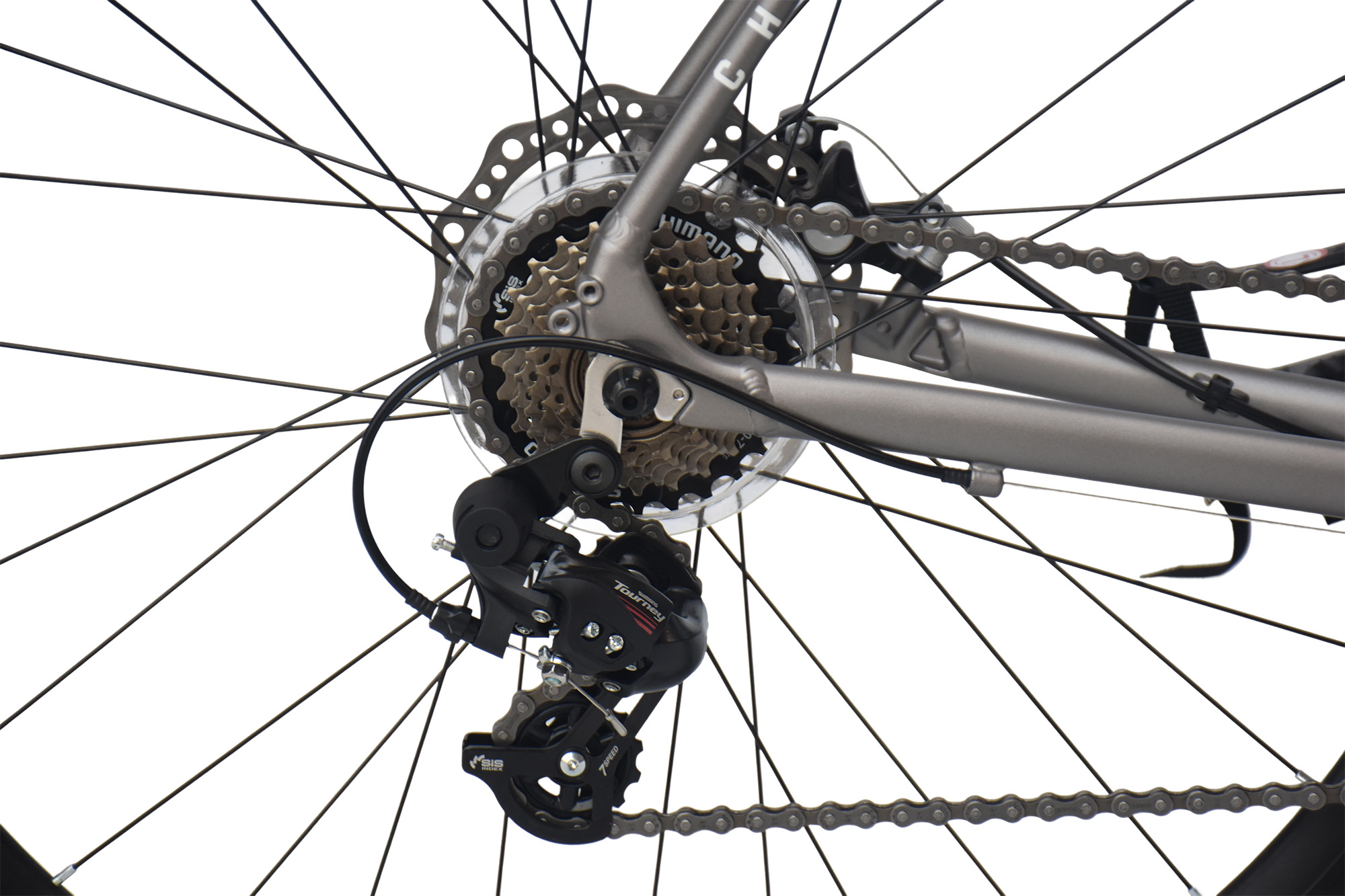 CHILLIZ Rennrad 28 Zoll RDB2.0 grau Damen Herren 14 G&auml;nge – Bild 5