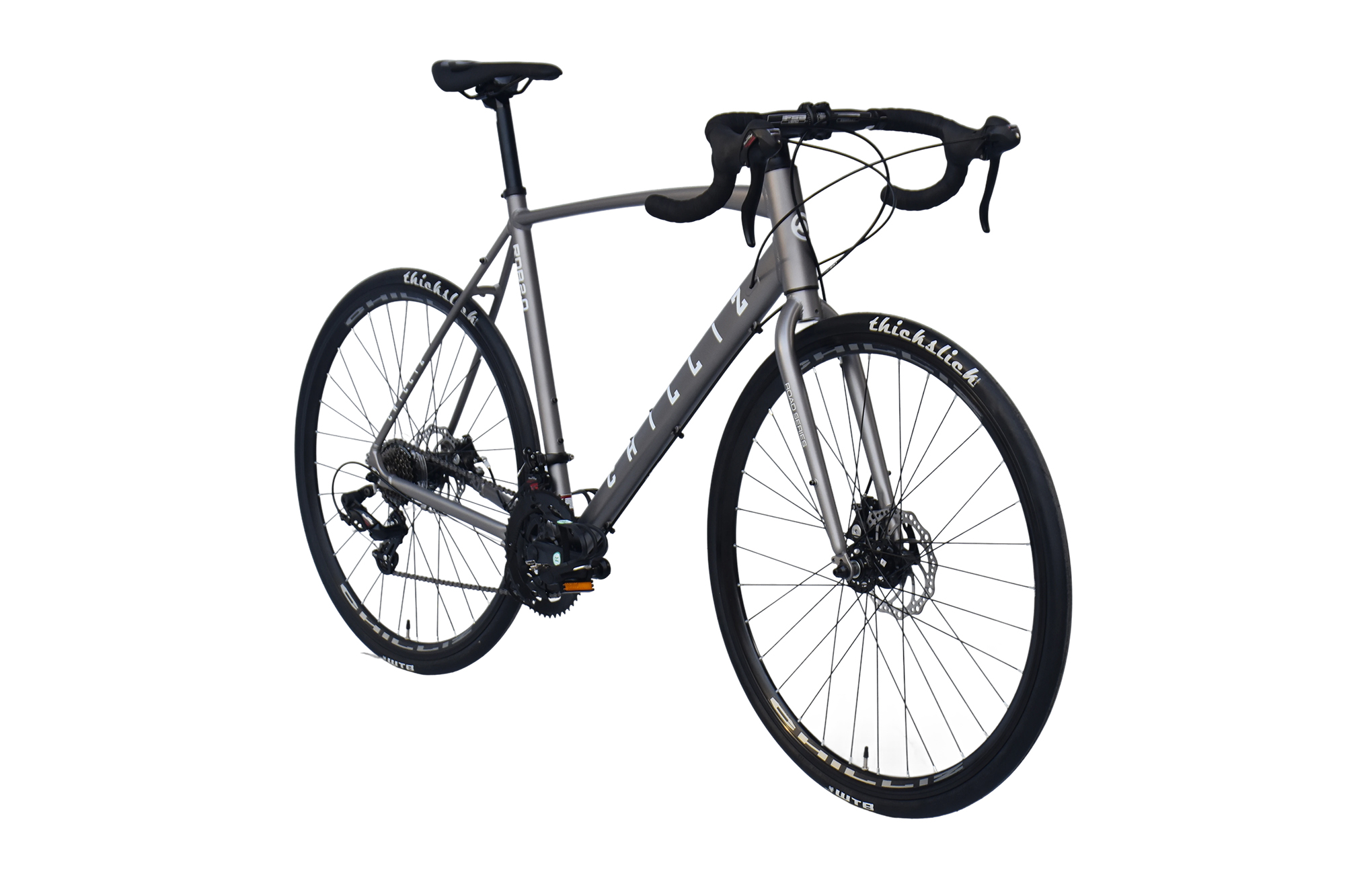 CHILLIZ Rennrad 28 Zoll RDB2.0 grau Rahmenh&ouml;he 57 cm Damen Herren 14 G&auml;nge – Bild 2