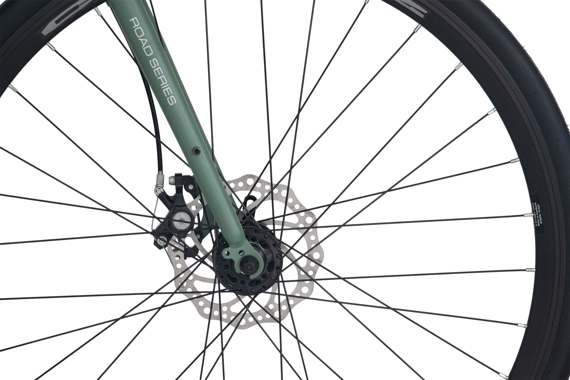 CHILLIZ Rennrad 28 Zoll RDB2.0 gr&uuml;n 14 G&auml;nge – Bild 2