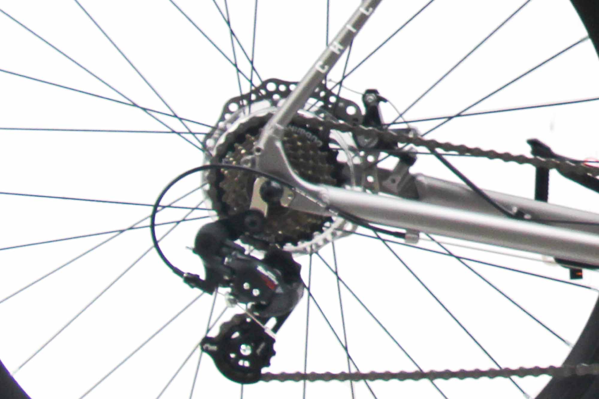 CHILLIZ Rennrad 28 Zoll RDB2.1 grau Rahmenh&ouml;he 54 cm Damen Herren 14 G&auml;nge – Bild 5