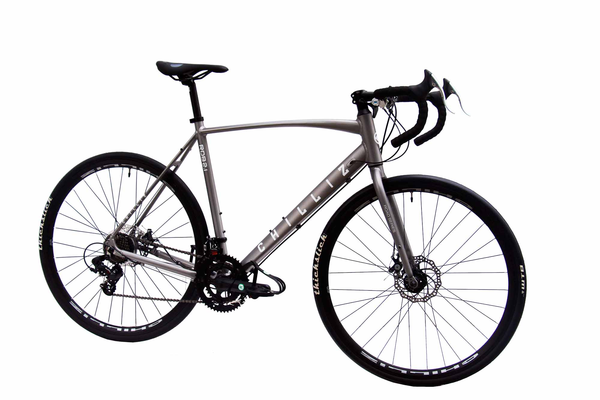 CHILLIZ Rennrad 28 Zoll RDB2.1 grau Damen Herren 14 G&auml;nge – Bild 2