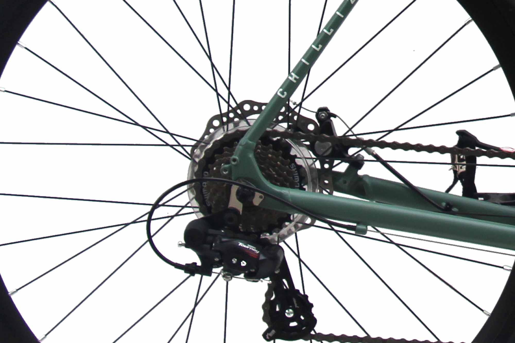 CHILLIZ Rennrad 28 Zoll RDB2.1 gr&uuml;n Damen Herren 14 G&auml;nge – Bild 5