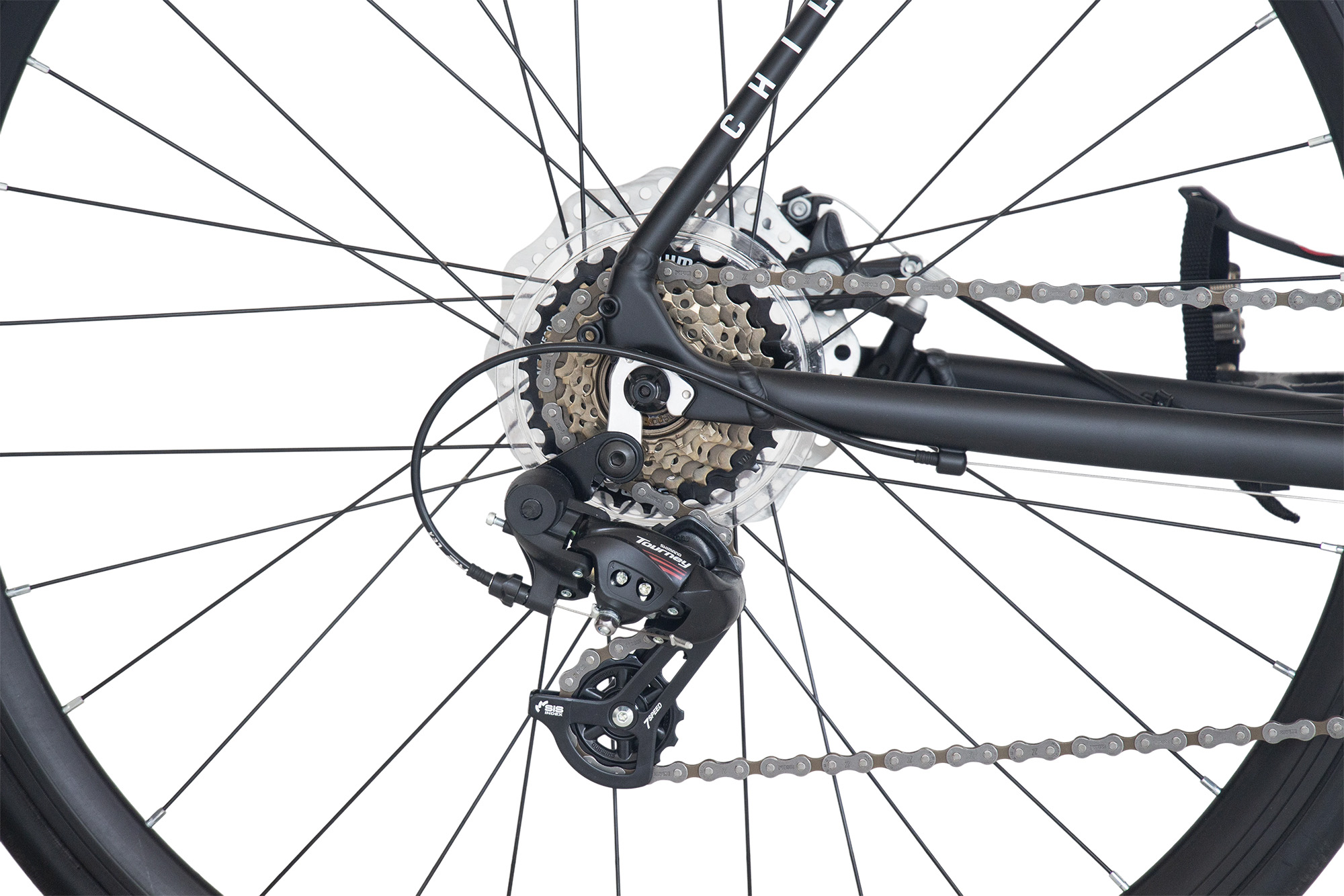 CHILLIZ Rennrad 28 Zoll RDB2.0 schwarz matt 14 G&auml;nge – Bild 5