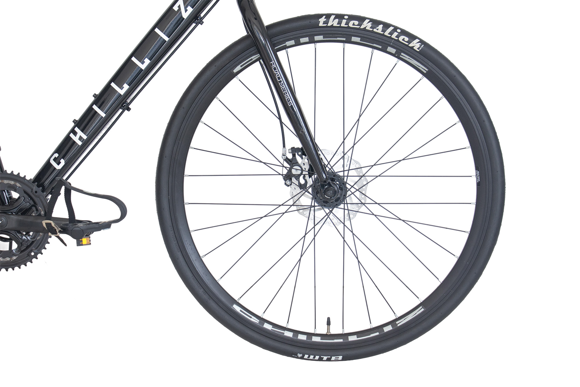 CHILLIZ Rennrad 28 Zoll RDB2.0 schwarz gl&auml;nzend Rahmenh&ouml;he 57 cm 14 G&auml;nge – Bild 5