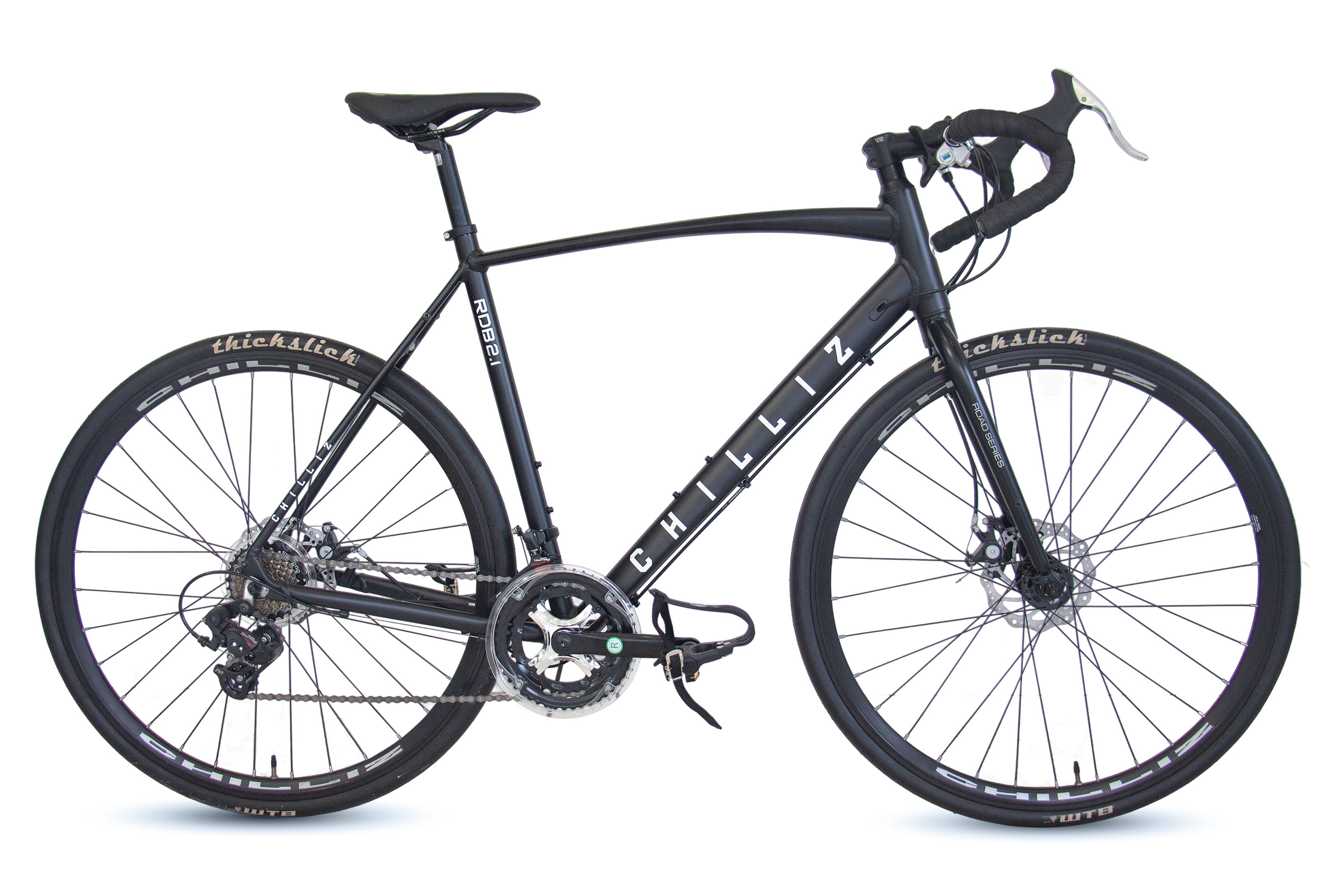 CHILLIZ Rennrad 28 Zoll RDB2.1 schwarz-matt 14 G&auml;nge – Bild 1