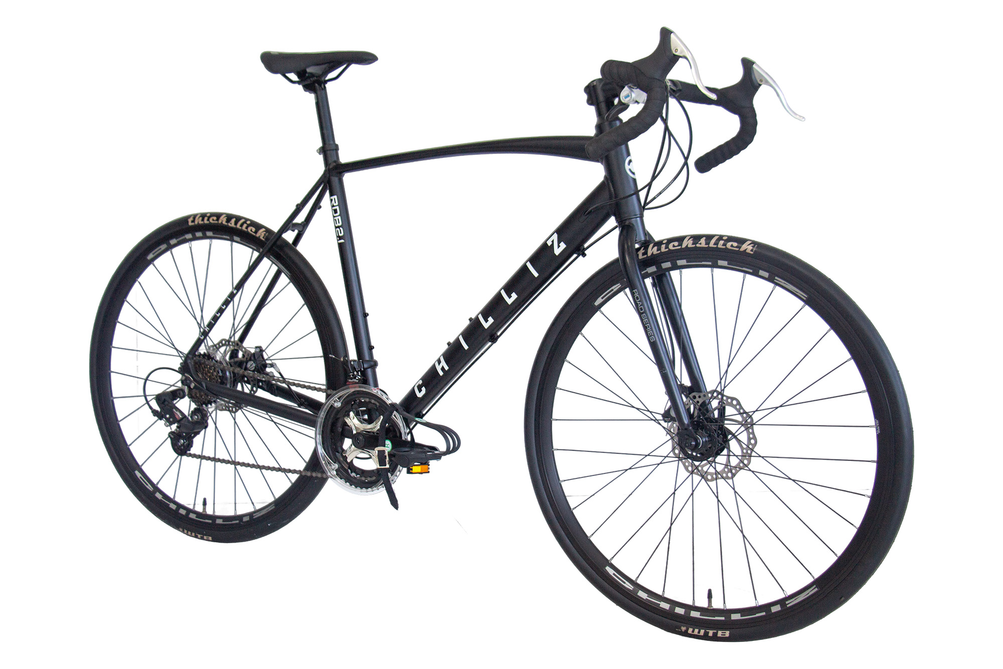 CHILLIZ Rennrad 28 Zoll RDB2.1 schwarz-matt Rahmenh&ouml;he 57 cm 14 G&auml;nge – Bild 2