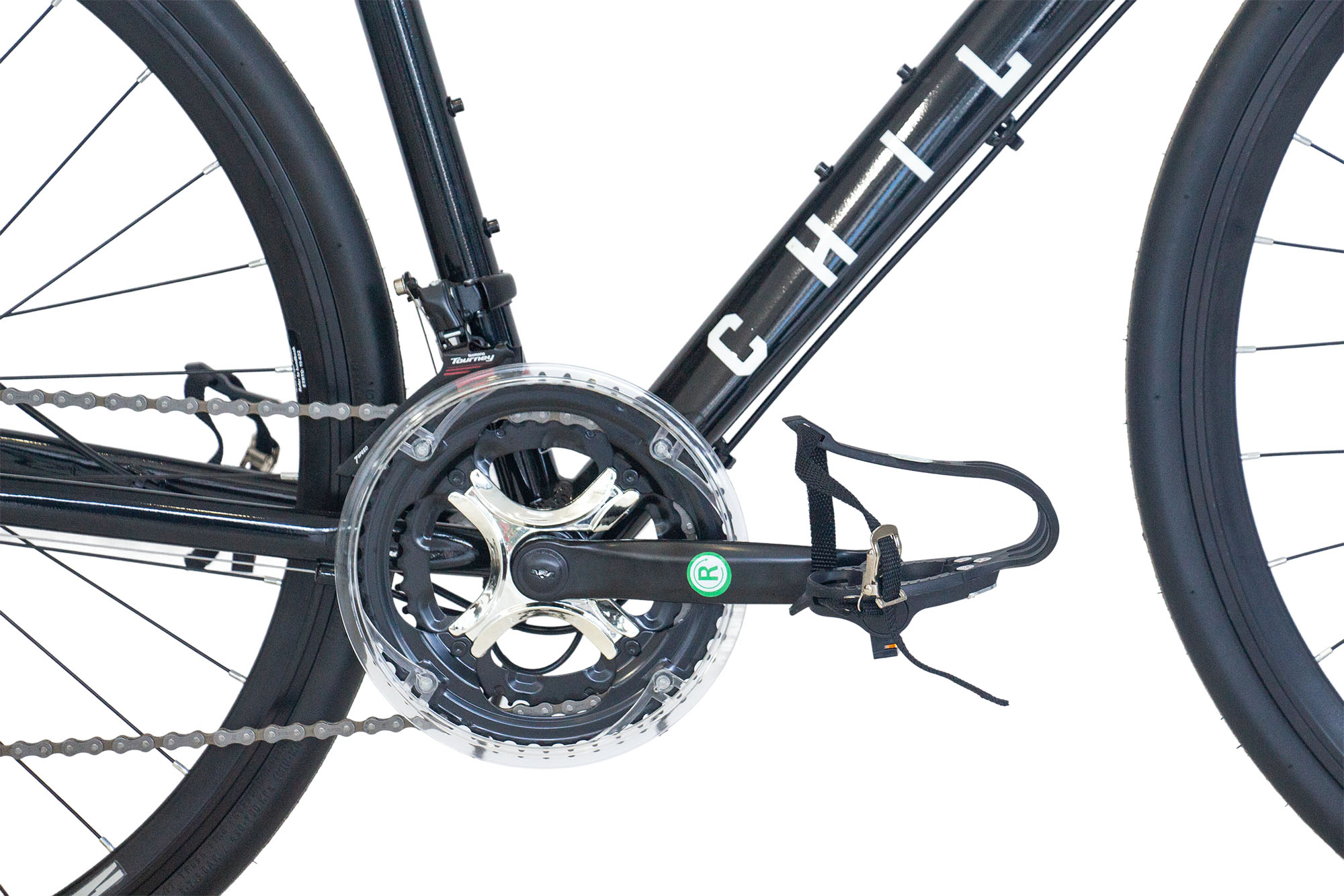 CHILLIZ Rennrad 28 Zoll RDB2.1 schwarz-gl&auml;nzend Rahmenh&ouml;he 57 cm 14 G&auml;nge – Bild 2