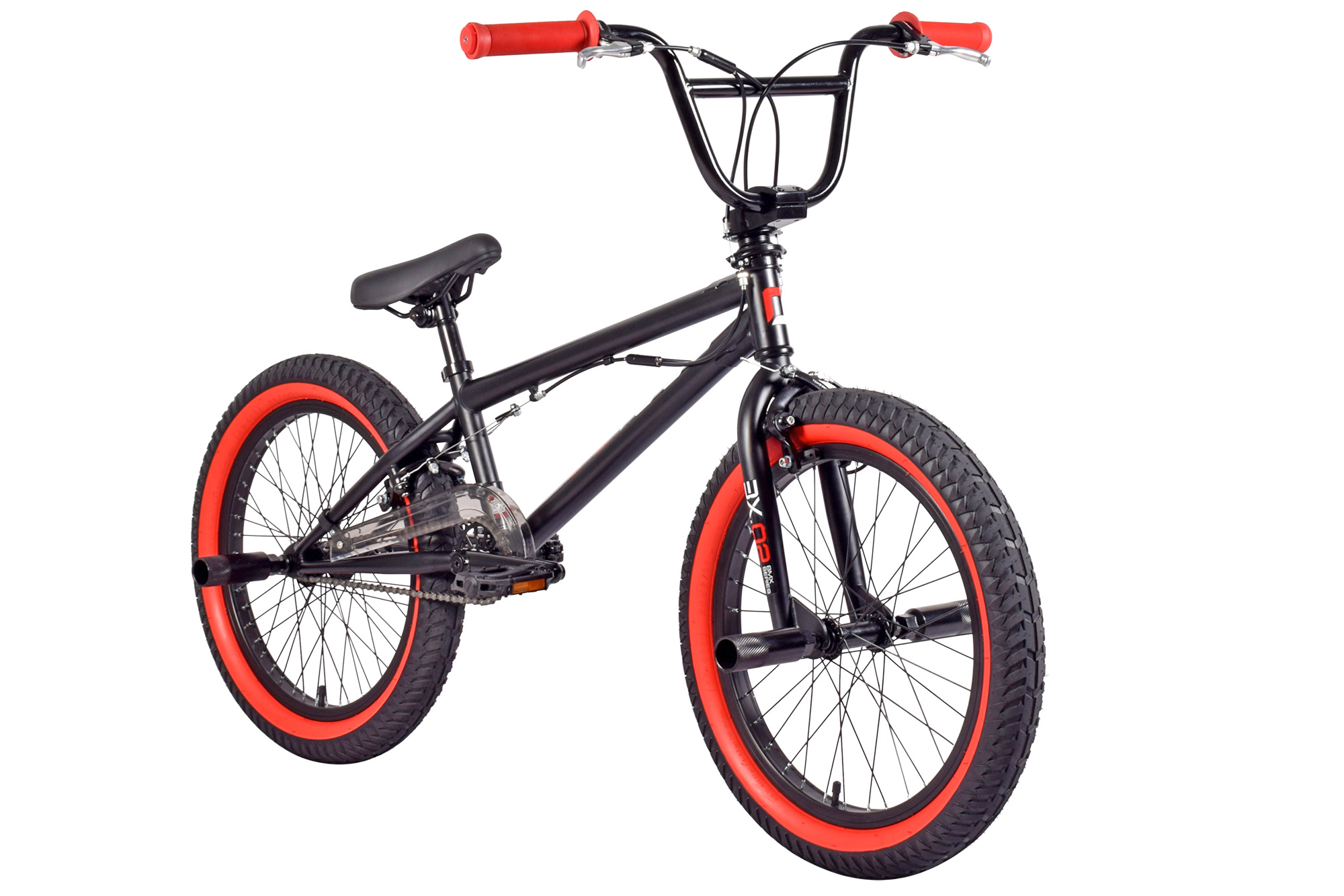 REDLOUD BMX Freestyle 20 Zoll BX.02 schwarz Rahmenh&ouml;he 25 cm 360&deg; Rotor U-Brake – Bild 2
