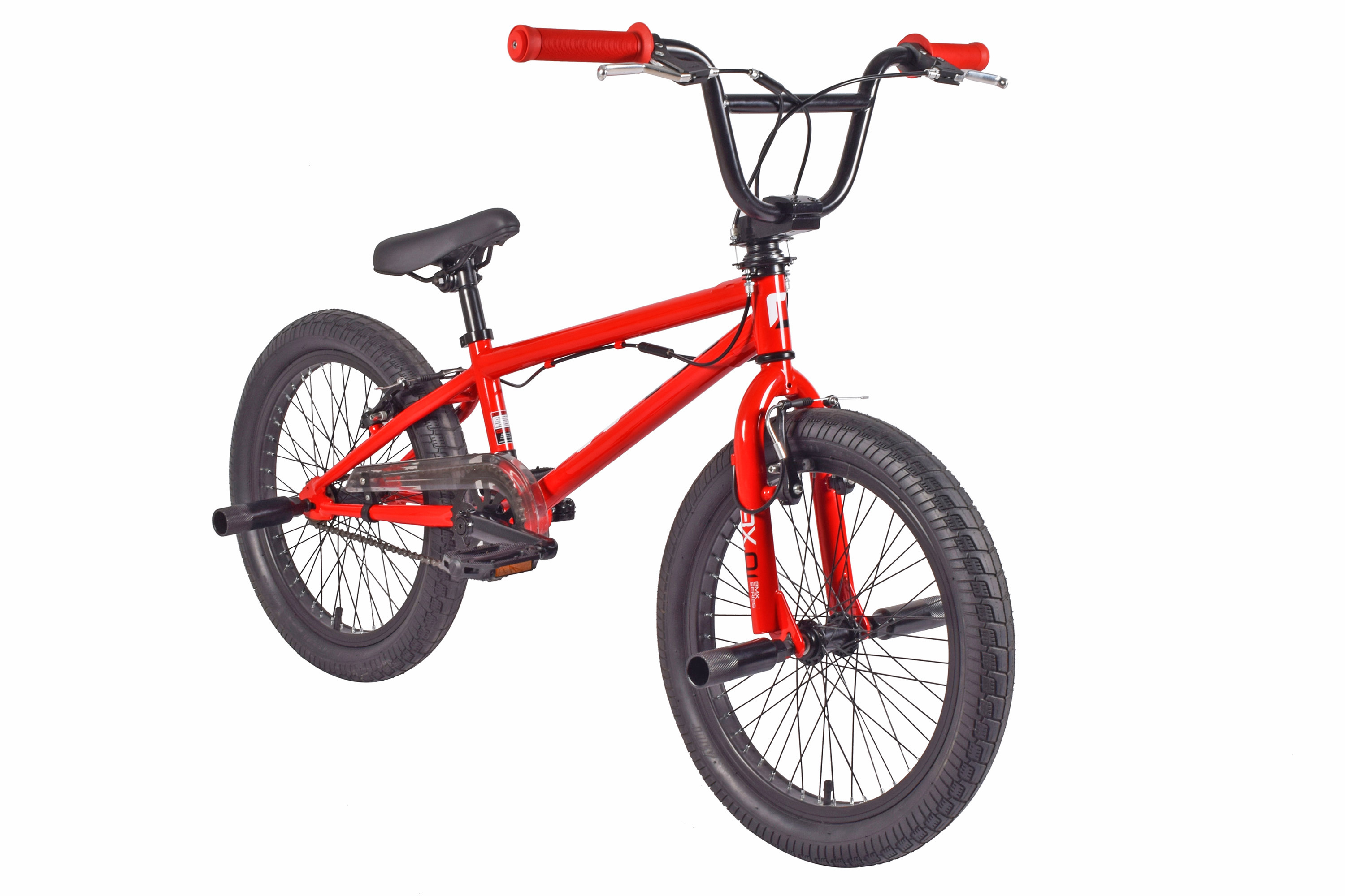 REDLOUD BMX Freestyle 20 Zoll BX.01 rot Rahmenh&ouml;he 25 cm 360&deg; Rotor V-Brake – Bild 2