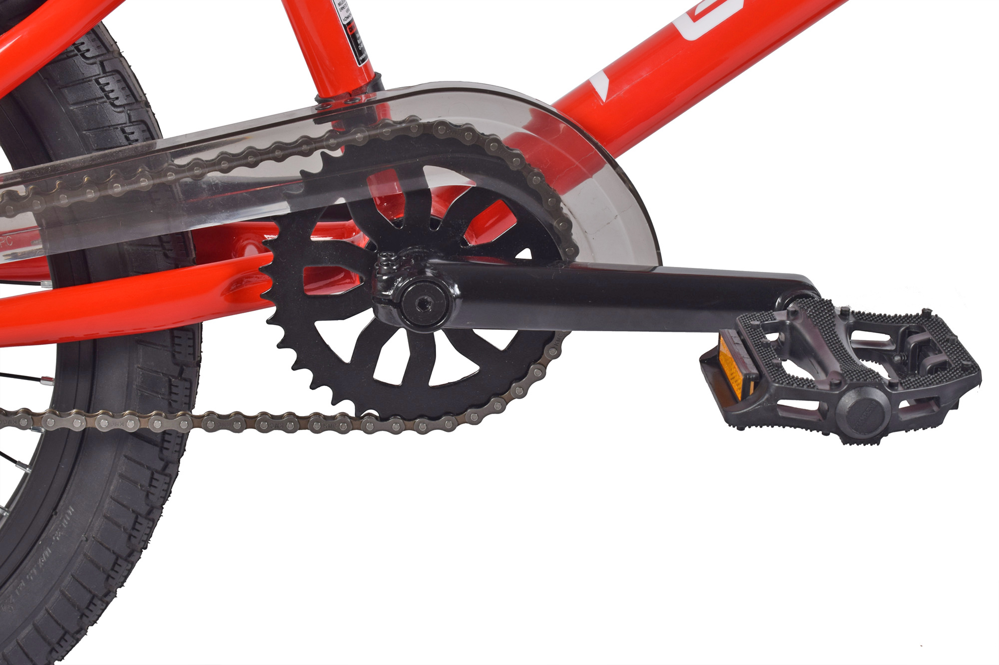 REDLOUD BMX Freestyle 20 Zoll BX.01 rot Rahmenh&ouml;he 25 cm 360&deg; Rotor V-Brake – Bild 4