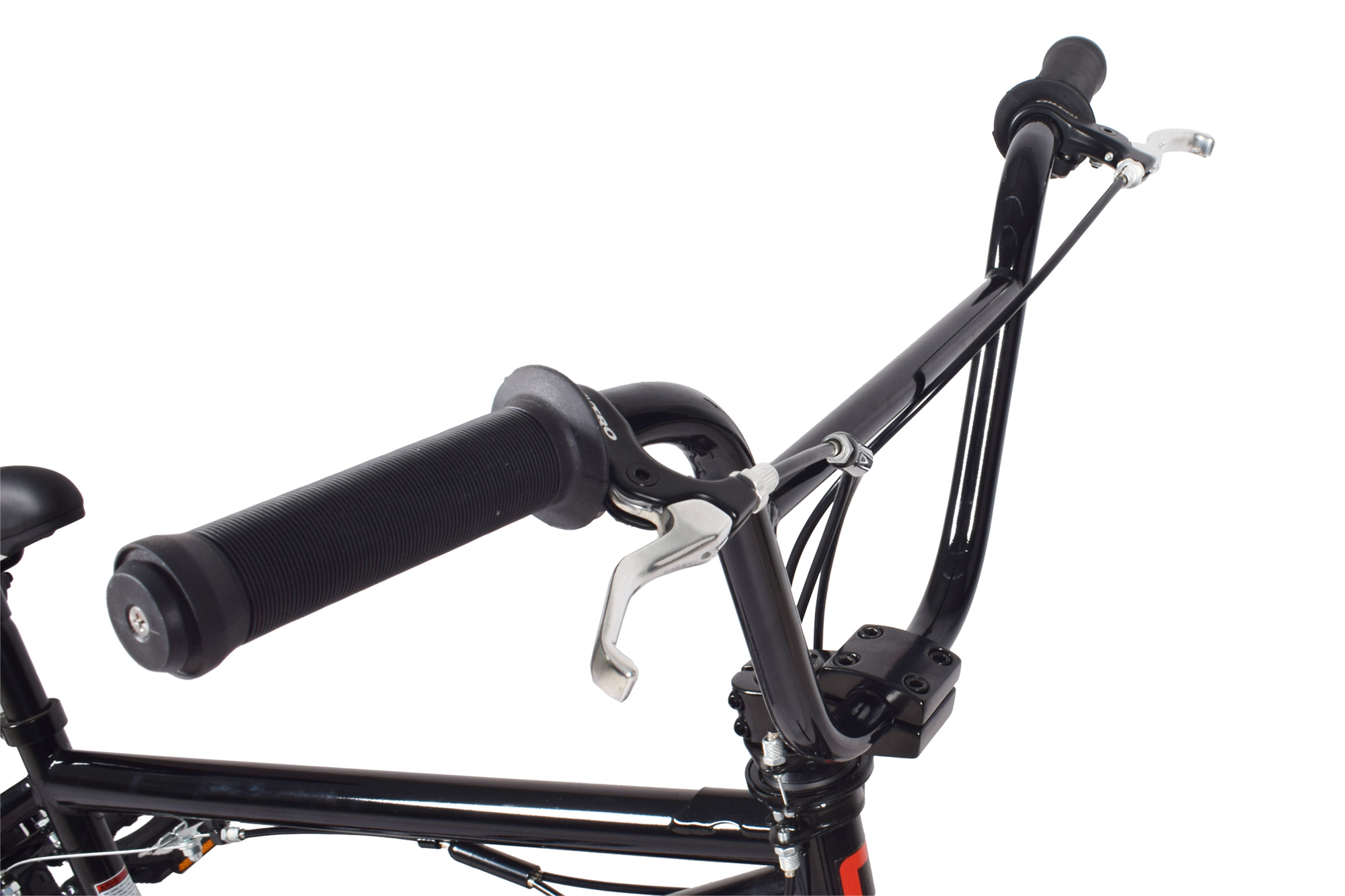 REDLOUD BMX Freestyle 20 Zoll BAT Rahmenh&ouml;he 25 cm schwarz U-Brake 360&deg; Rotor – Bild 3