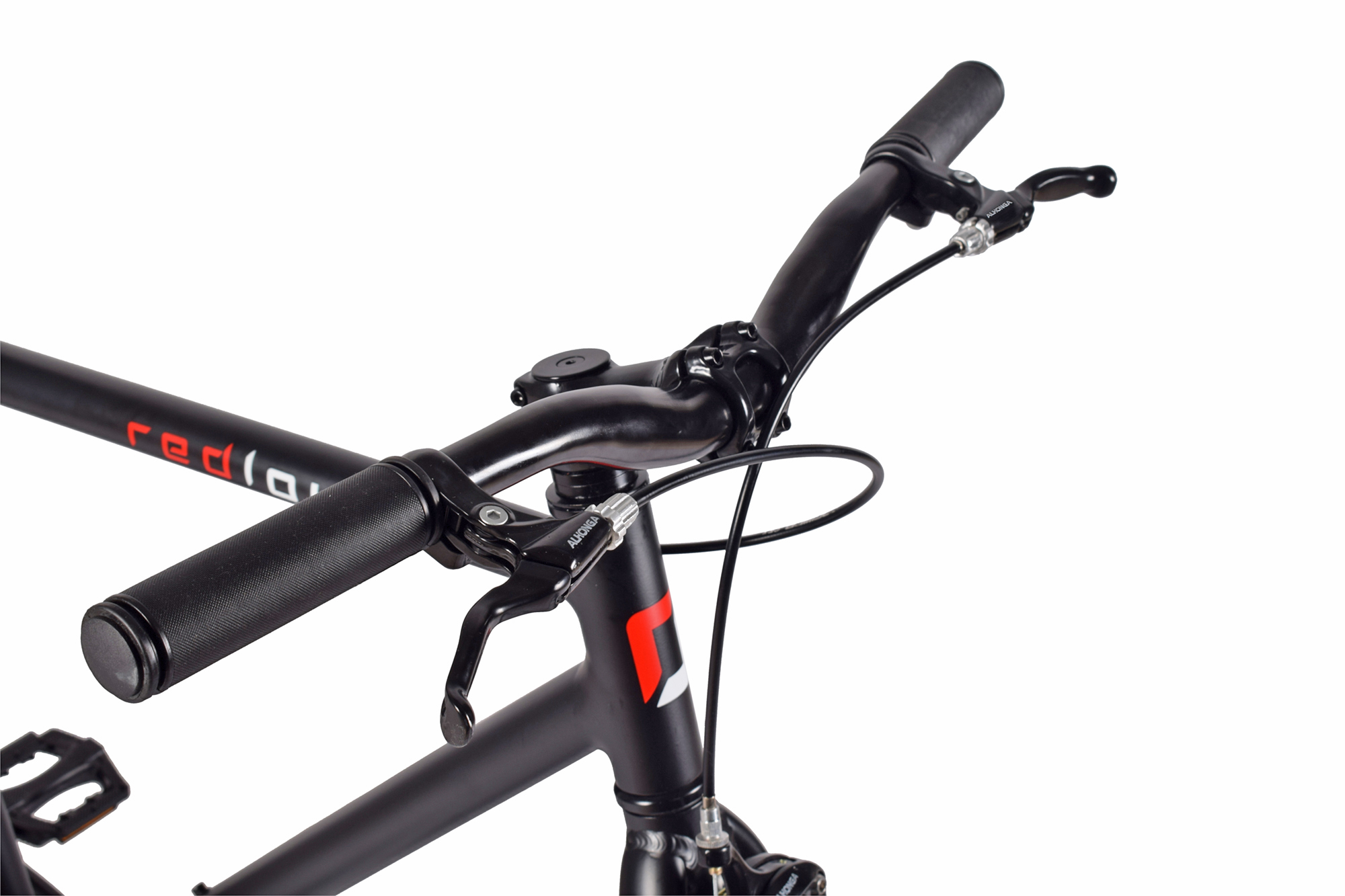 REDLOUD Fixie 28 Zoll FA.01 schwarz Rahmenh&ouml;he 58 cm Damen Herren single speed – Bild 3